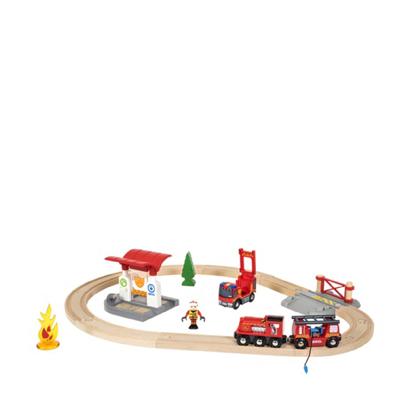 brio rescue firefighter set
