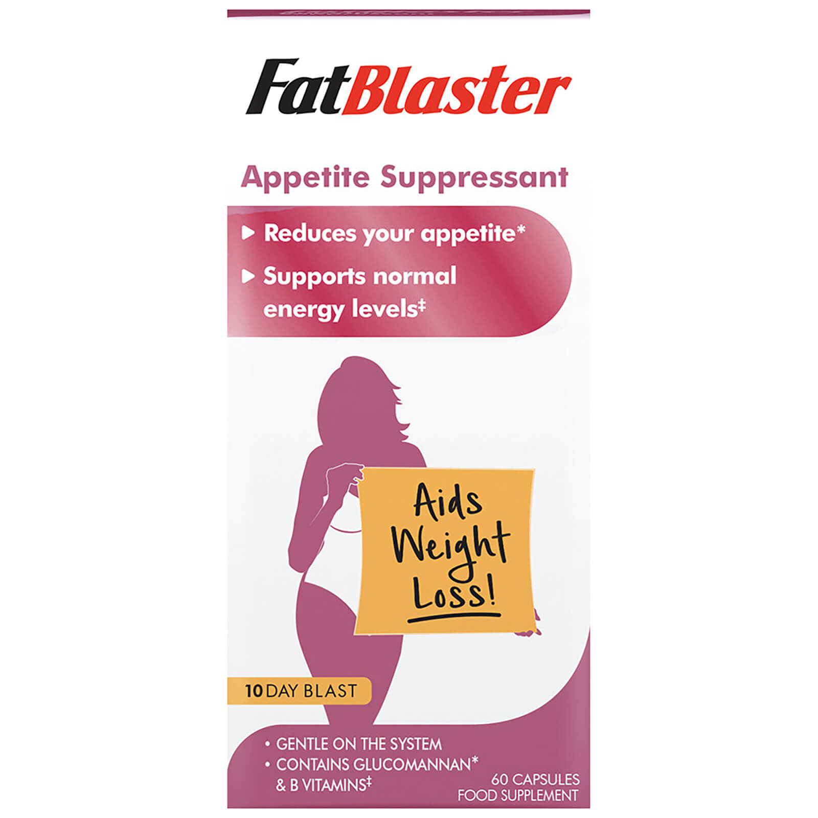 Buy Fat Blaster Appetite Suppressant 60 Capsules myvitamins UK