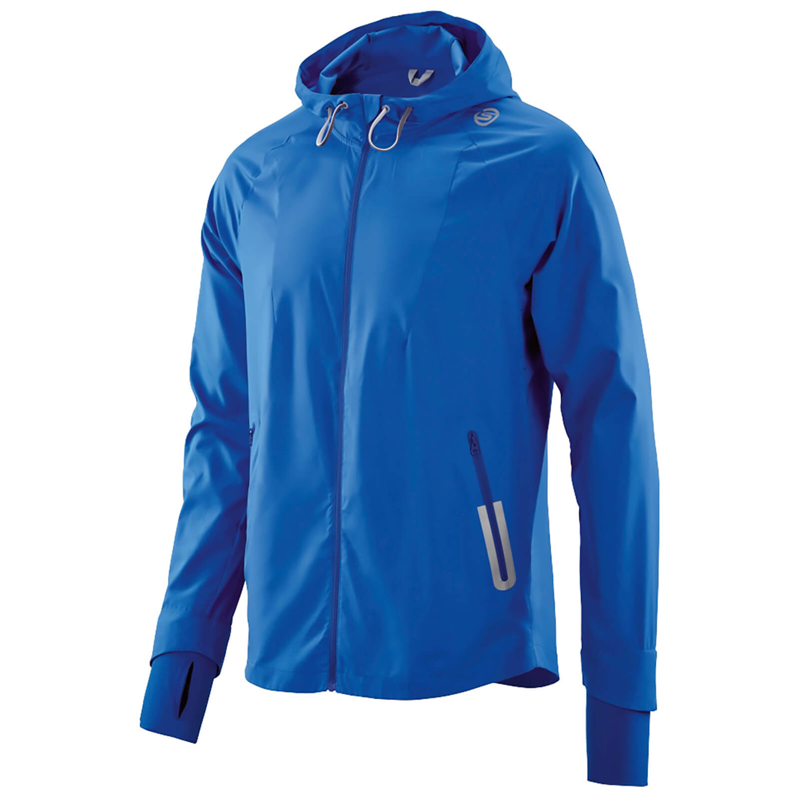 Skins Plus Men's Lightweight Packable Jacket - Ultrablue | ProBikeKit ...