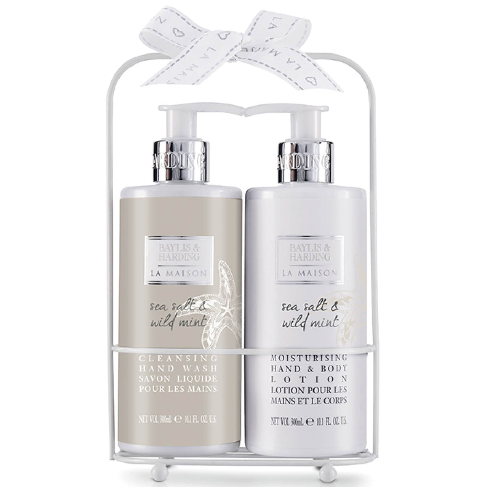 Baylis Harding La Maison Sea Salt Wild Mint 2 Bottle Set Sowia