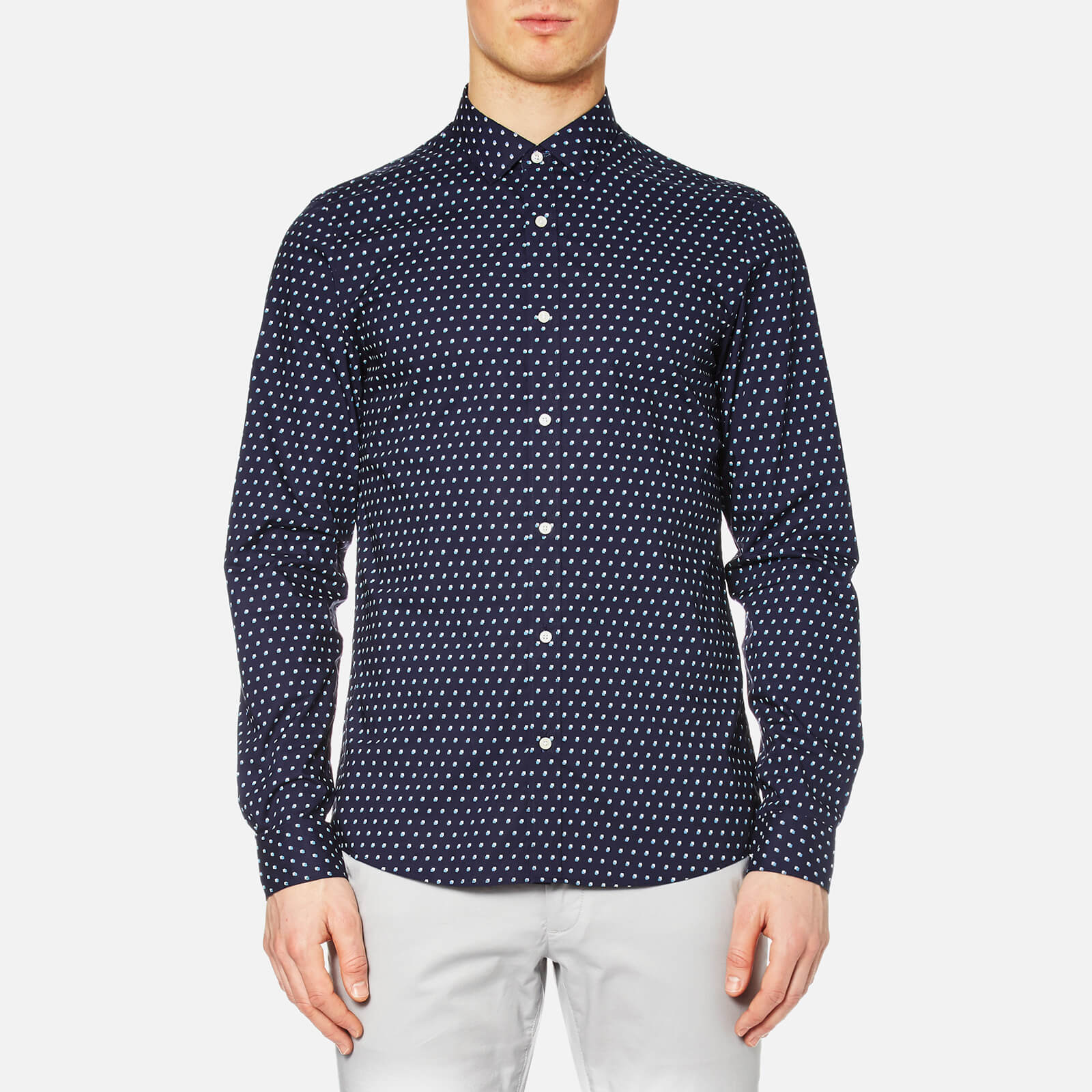 michael kors shirts mens purple