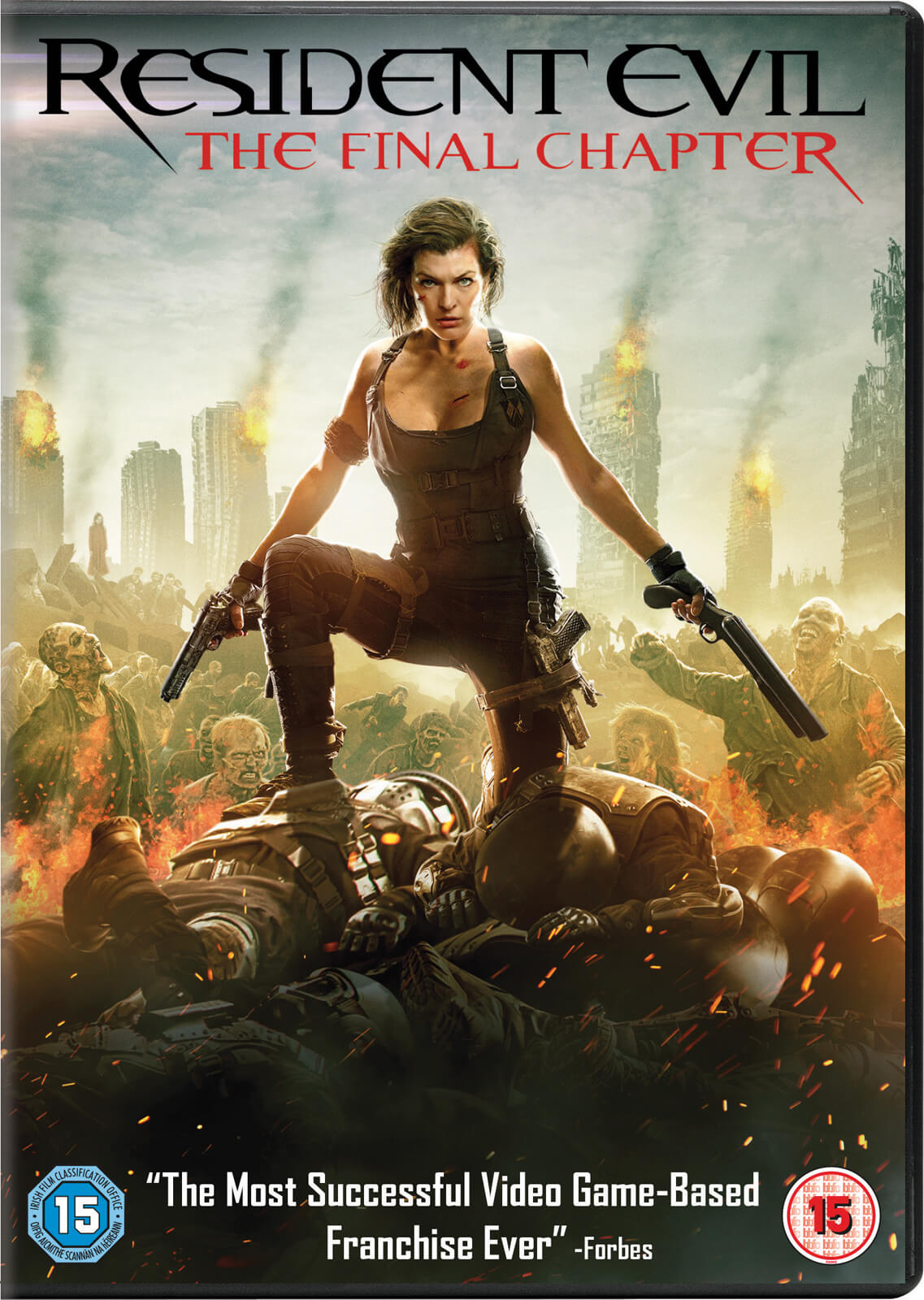 Resident Evil: The Final Chapter DVD | Zavvi