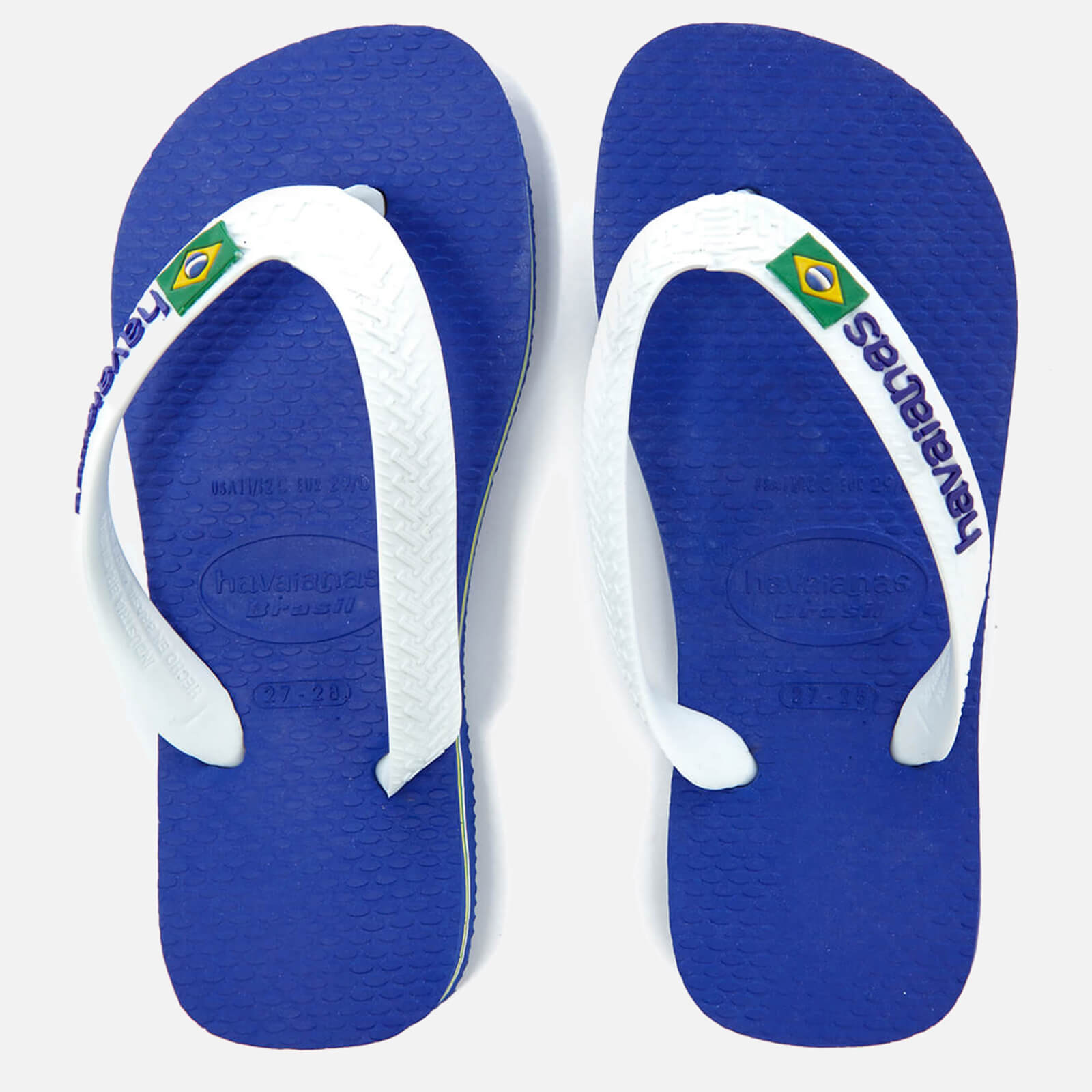 havaianas brasil logo marine blue