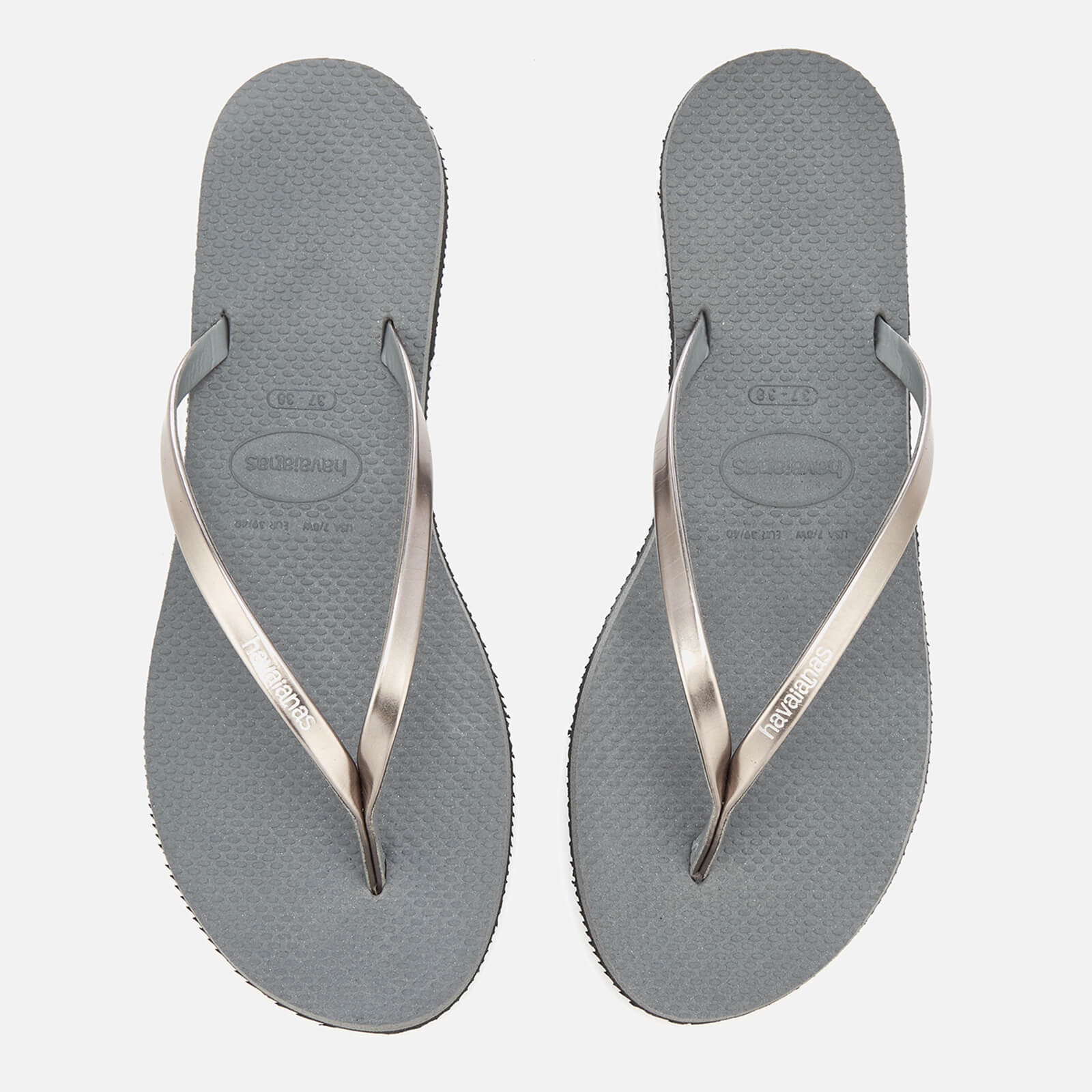 havaianas steel grey