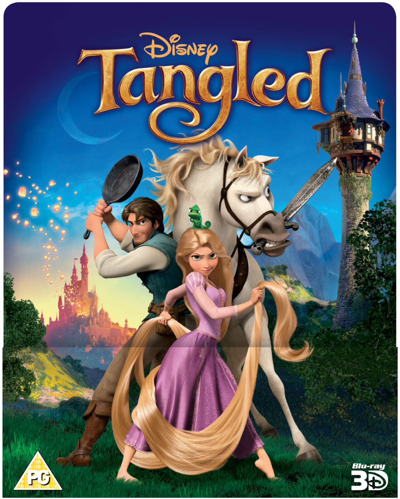 tangled 3d includes 2d version  zavvi exclusive