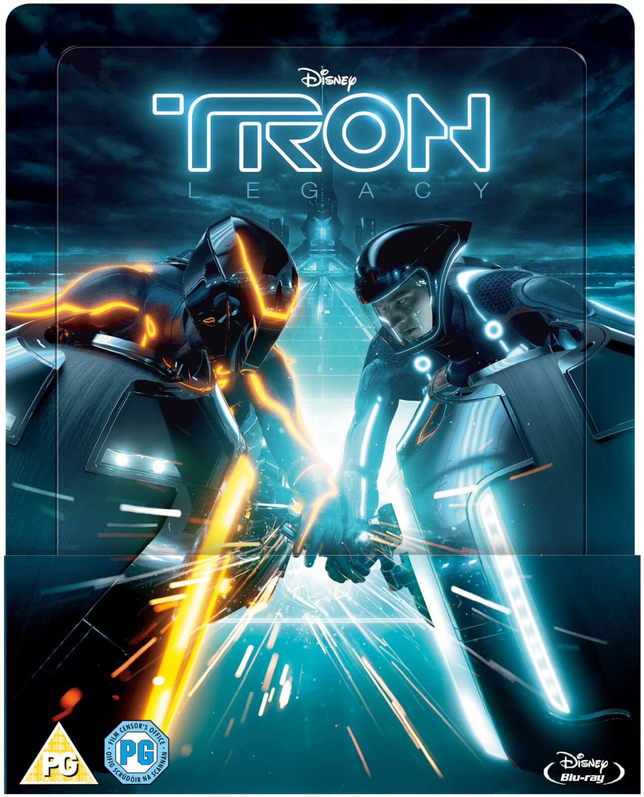 Tron Legacy Zavvi Exclusive Lenticular Edition Steelbook Bluray Zavvi
