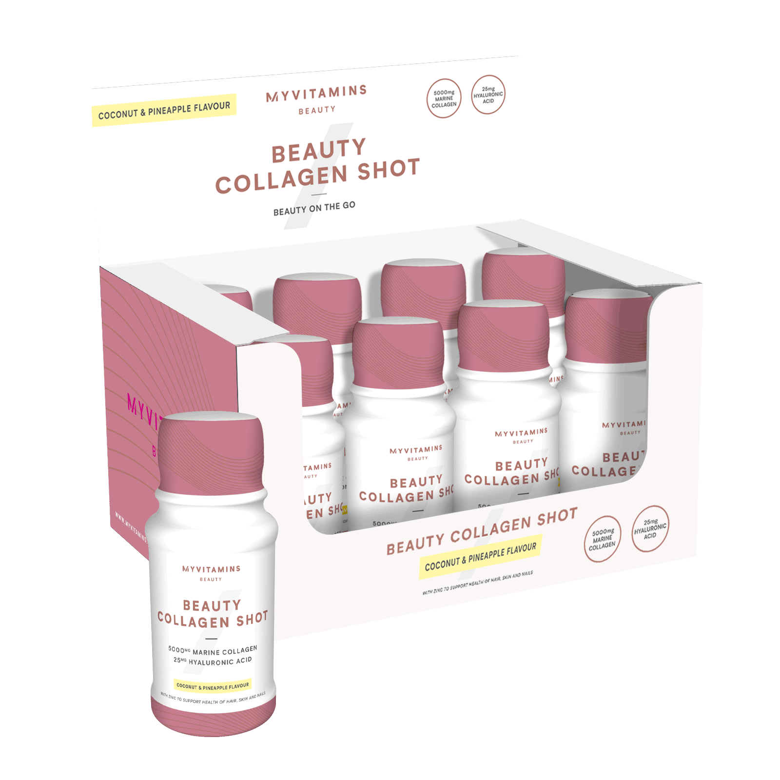 Beauty Collagen Shot - Pineapple and Coconut