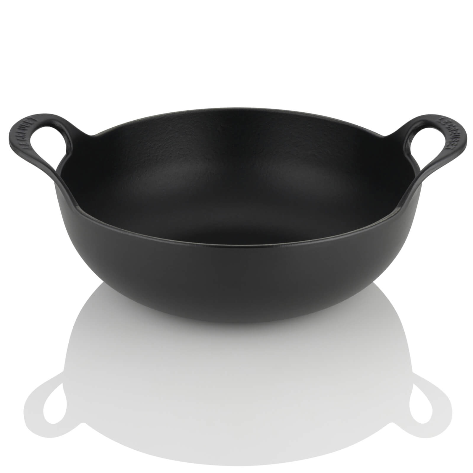 Le Creuset Cast Iron Balti Dish 24cm Satin Black IWOOT