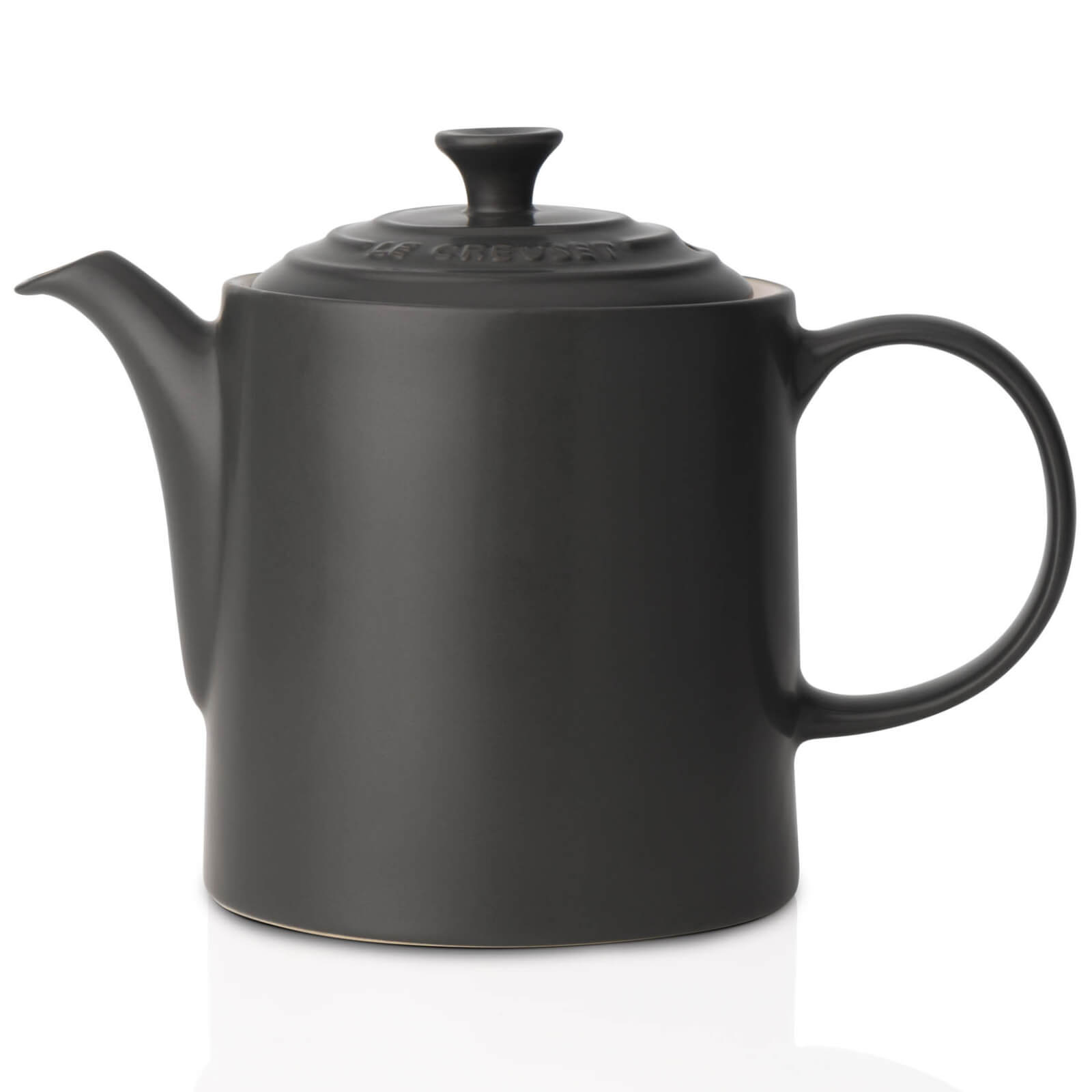 Le Creuset Stoneware Grand Teapot Satin Black IWOOT
