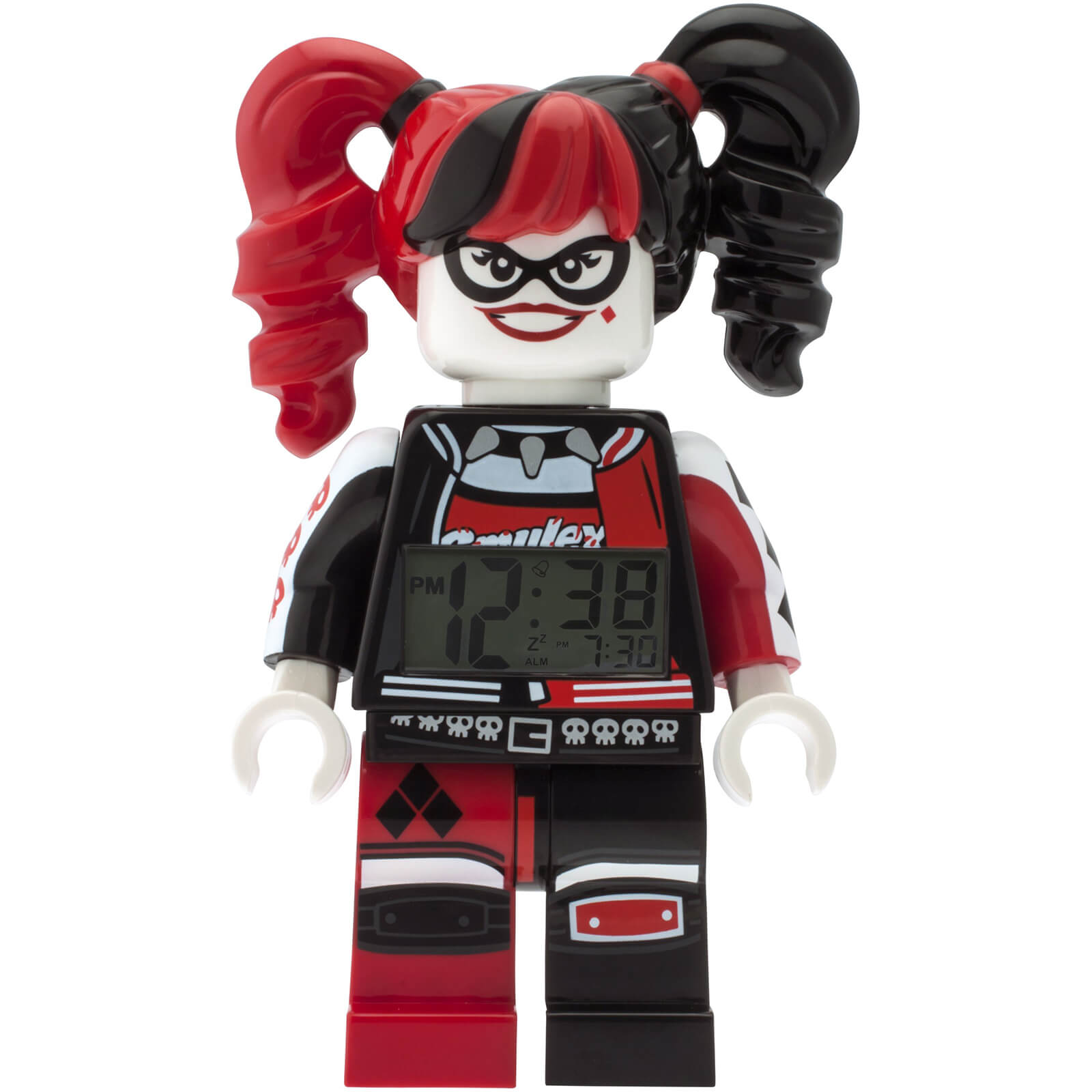 Lego Batman Movie Harley Quin Minifigure Clock - 