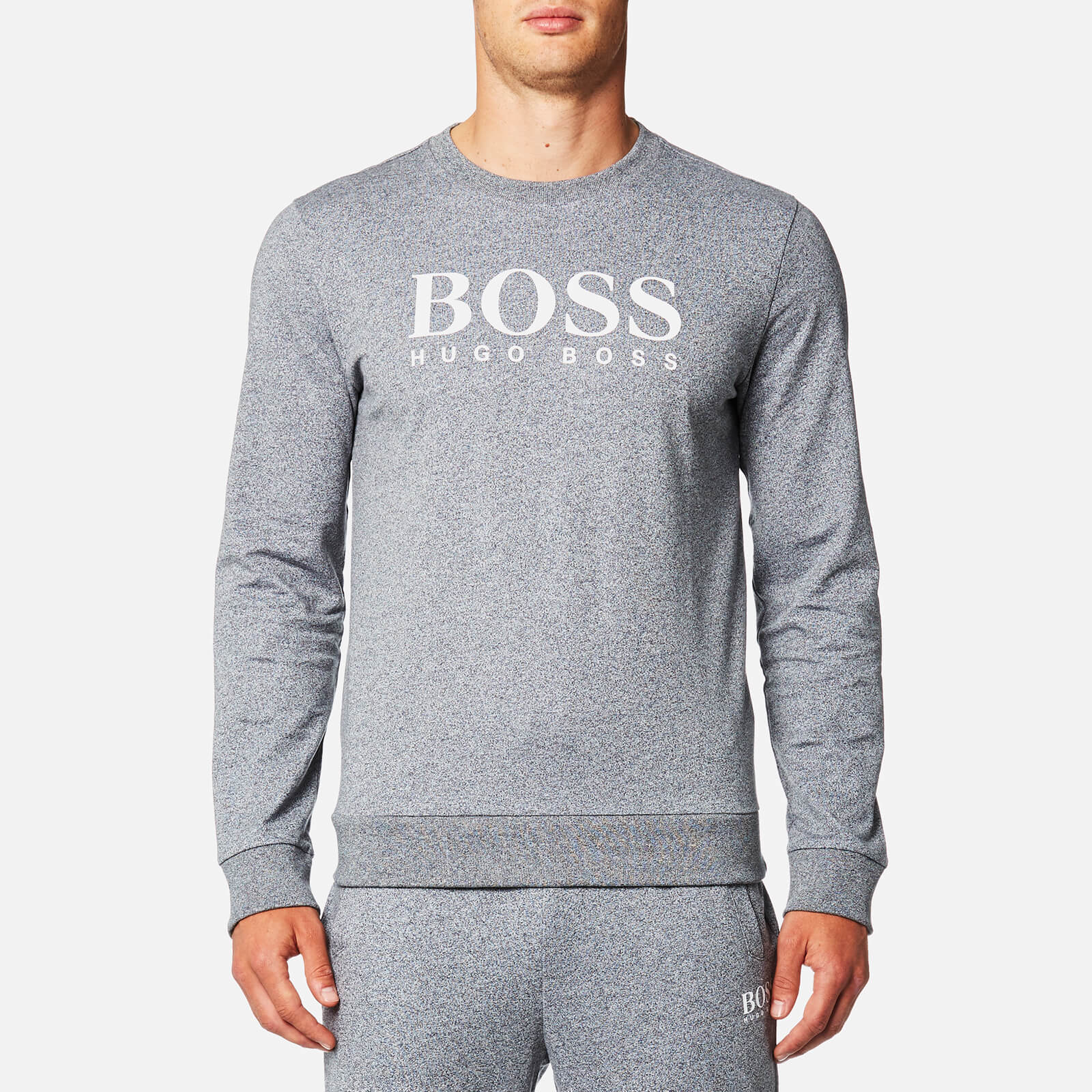 mens grey hugo boss sweatshirt Cheaper 