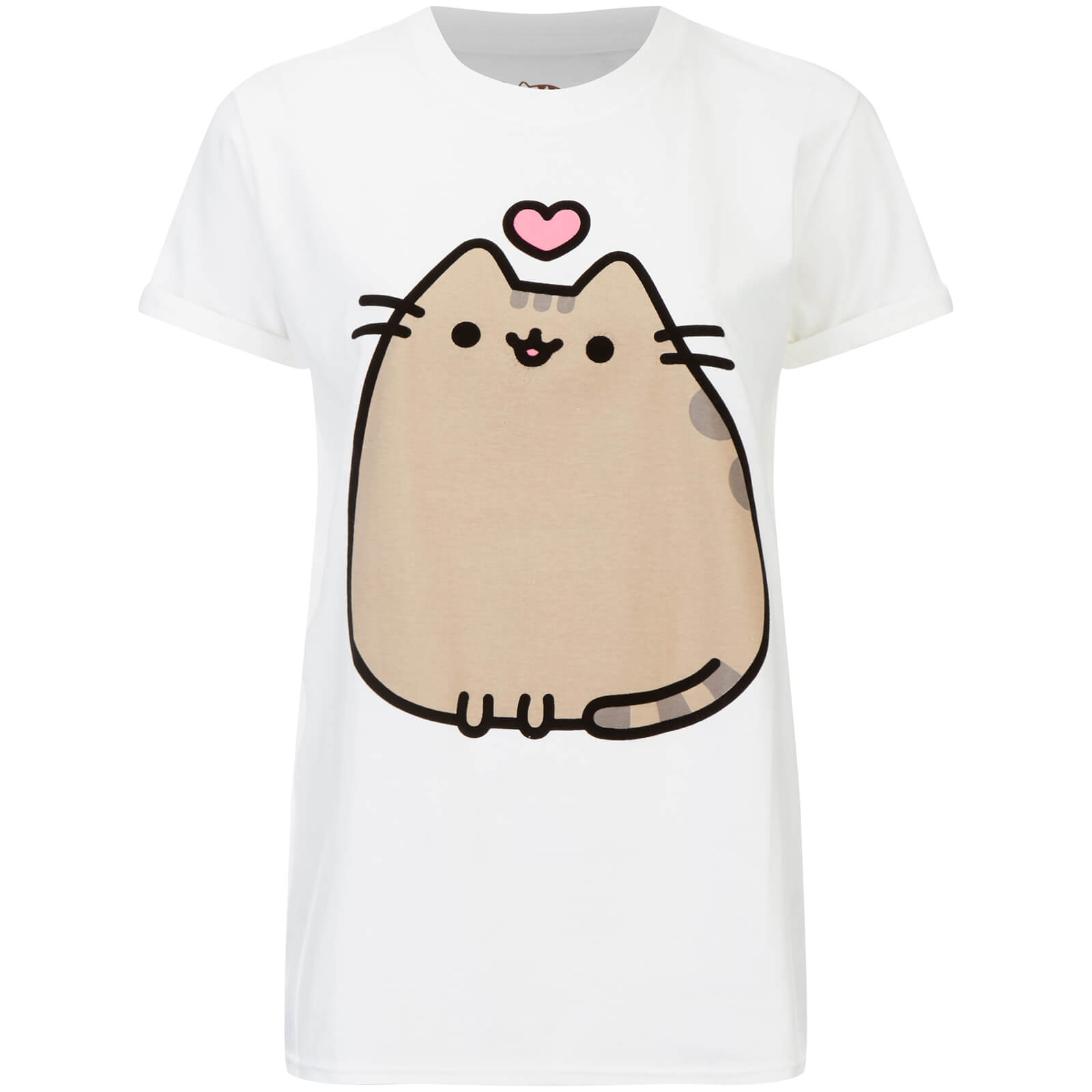 Pusheen Women's Too Cute TShirt White Merchandise Zavvi