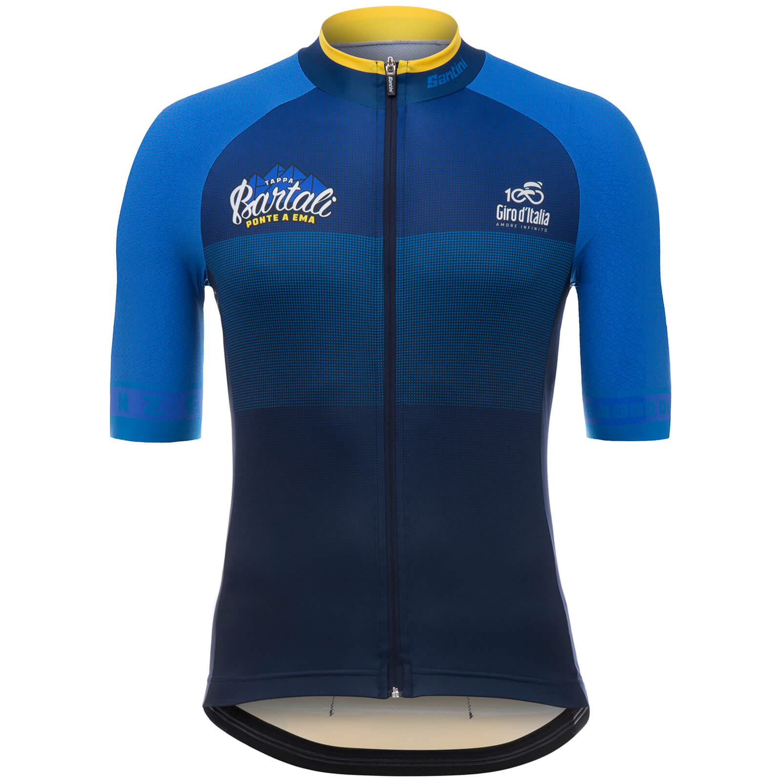 Santini Giro Ditalia Bartali Jersey Blue Santini Giro Ditalia Bartali Jersey Blue