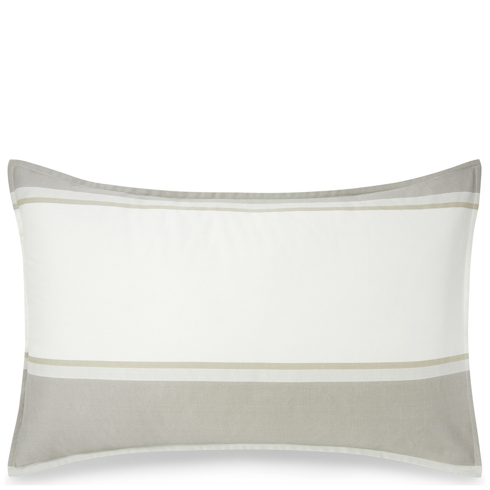 Calvin Klein Banded Net Cream Pillowcase Free Uk Delivery Available