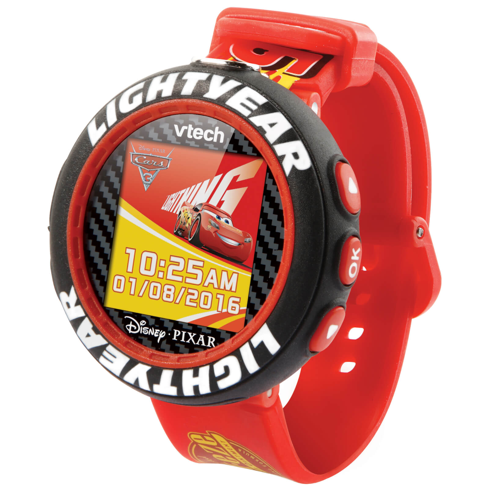 lightning mcqueen digital watch