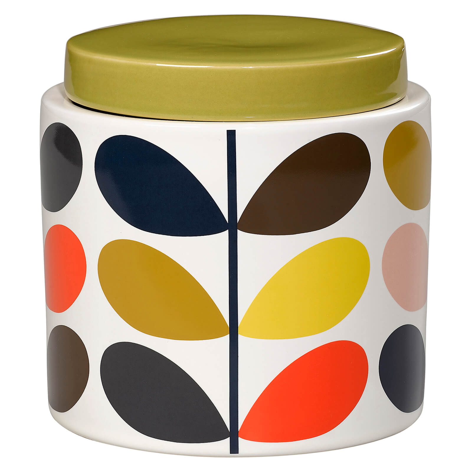 Orla Kiely Storage Jar Multi Stem IWOOT