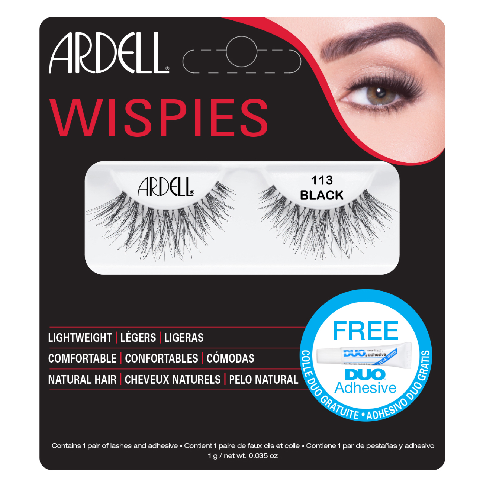 Ardell Wispies False Eyelashes 113 Black Beautyexpert
