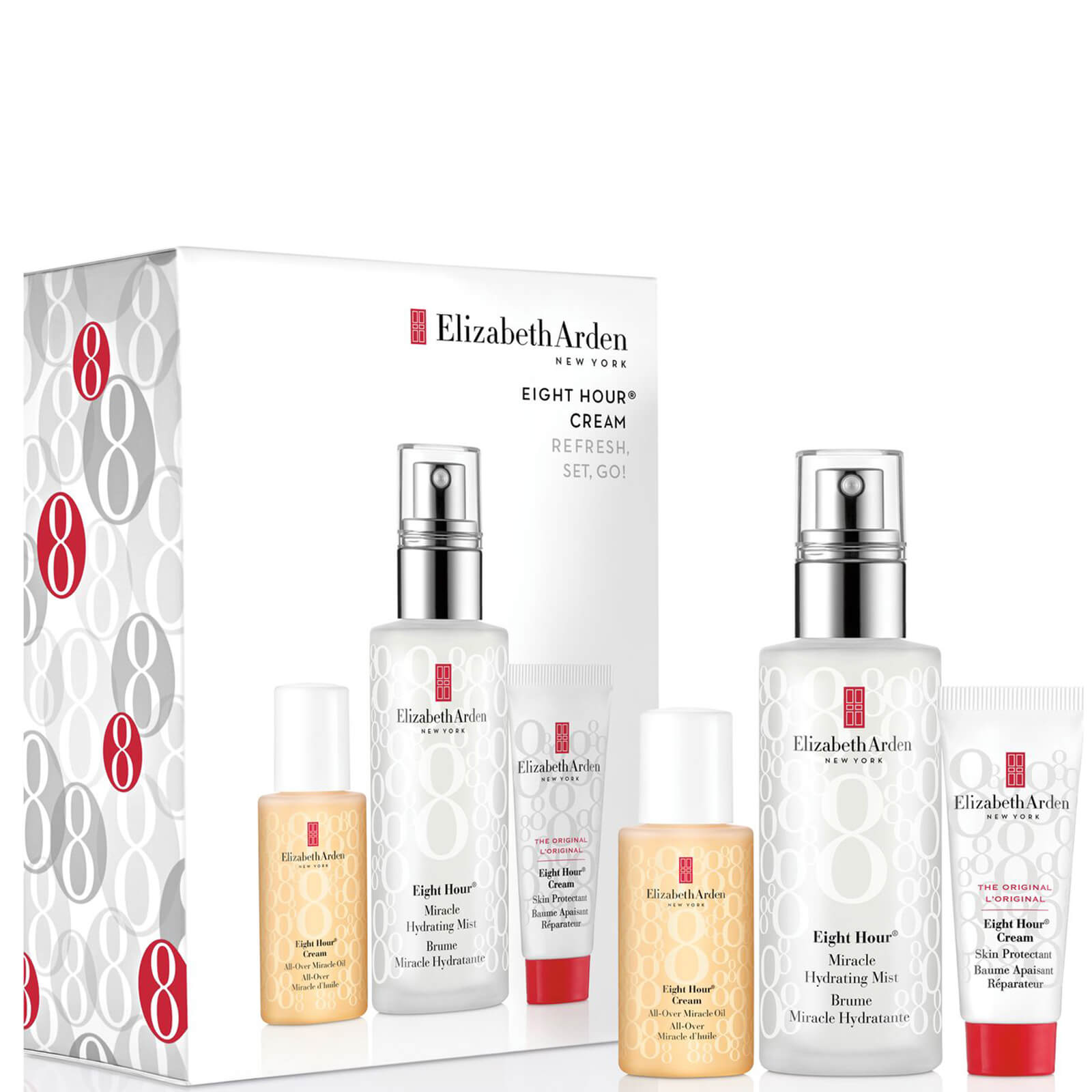 Elizabeth Arden Eight Hour Miracle Mist Set (Worth £37) Free Shipping