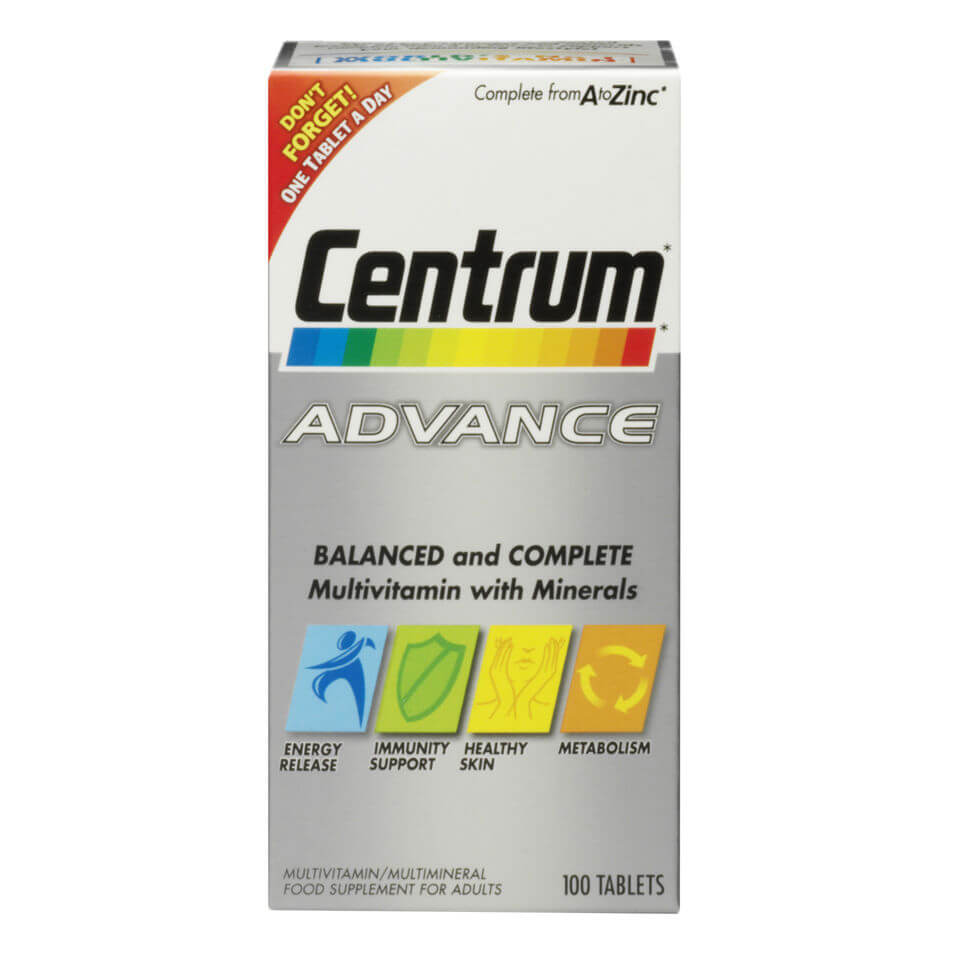 Centrum Advance Multivitamin Tablets 60 Tablets Lookfantastic