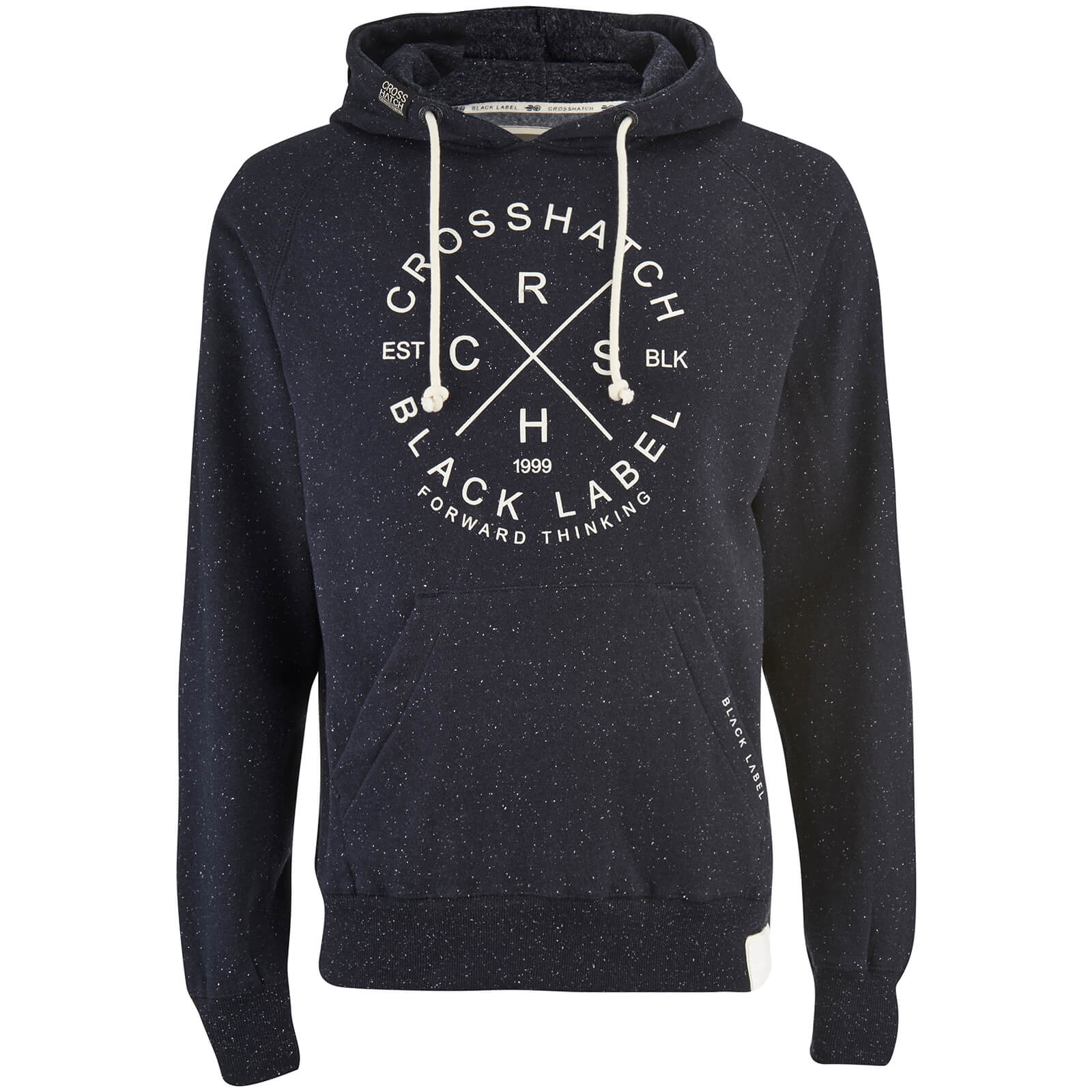 crosshatch black label hoodie