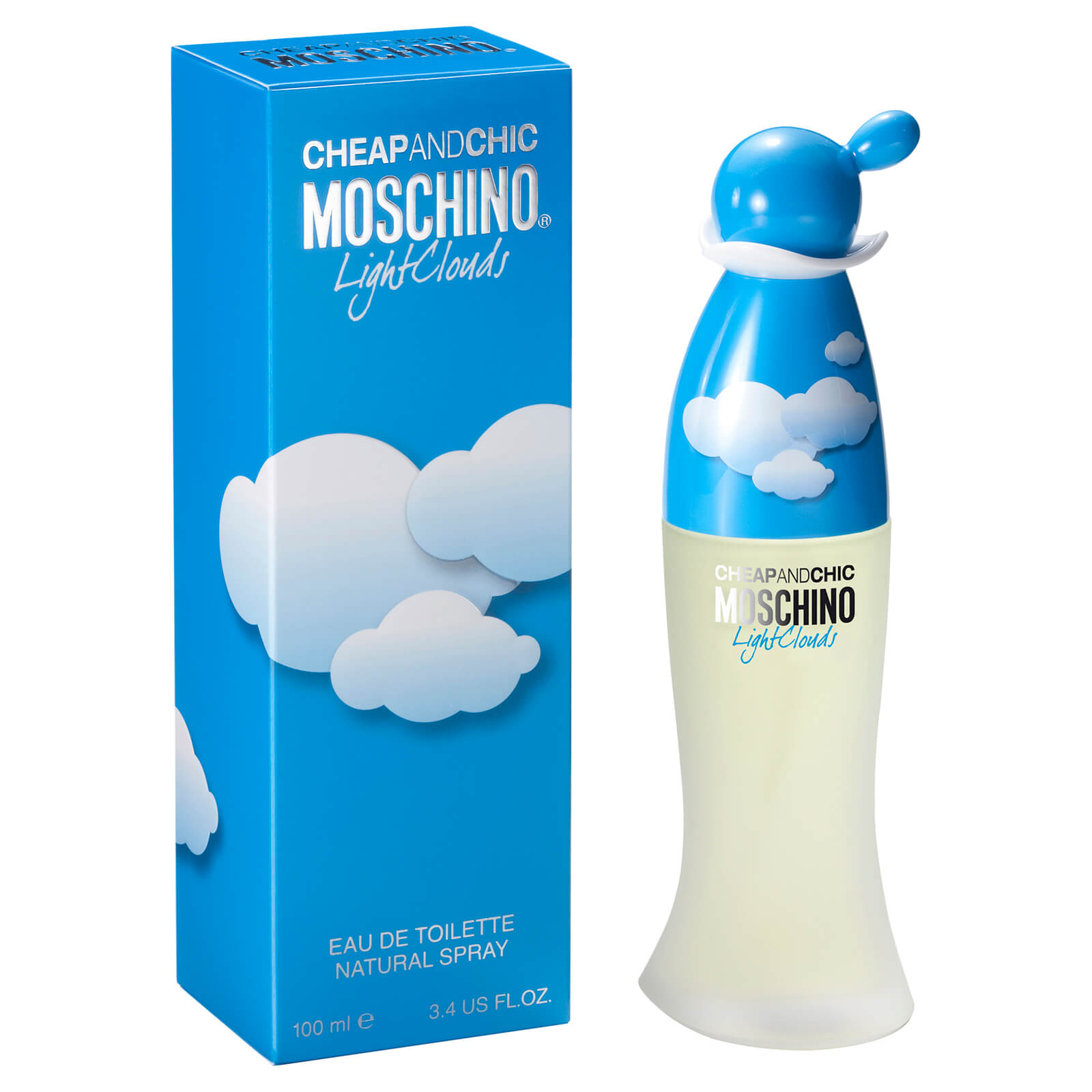 Moschino Light Clouds Eau De Toilette 100ml Free Shipping