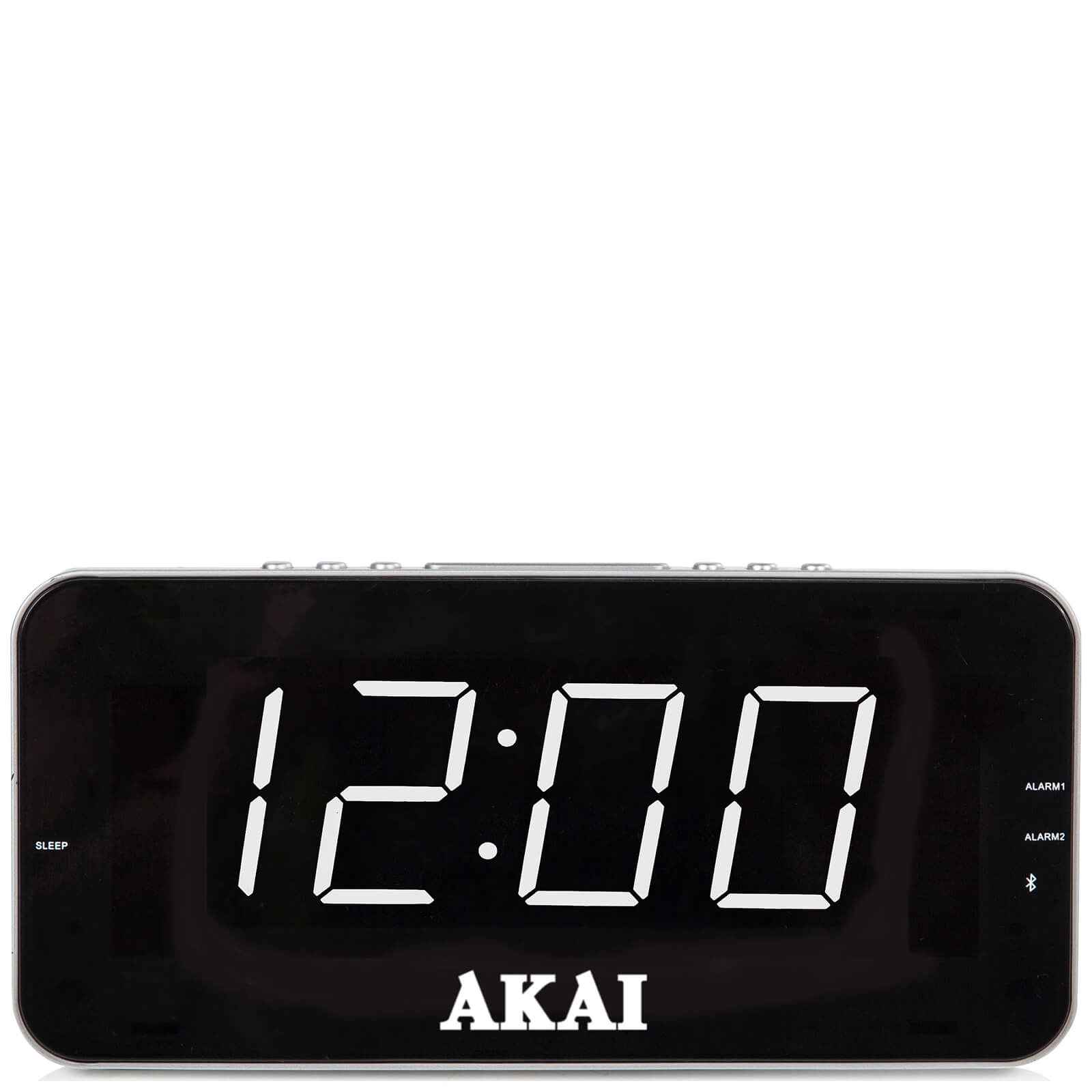 Akai Jumbo Am Fm Alarm Clock Radio With Lcd Display Black Iwoot Akai Jumbo Am Fm Alarm Clock Radio With Lcd Display Black