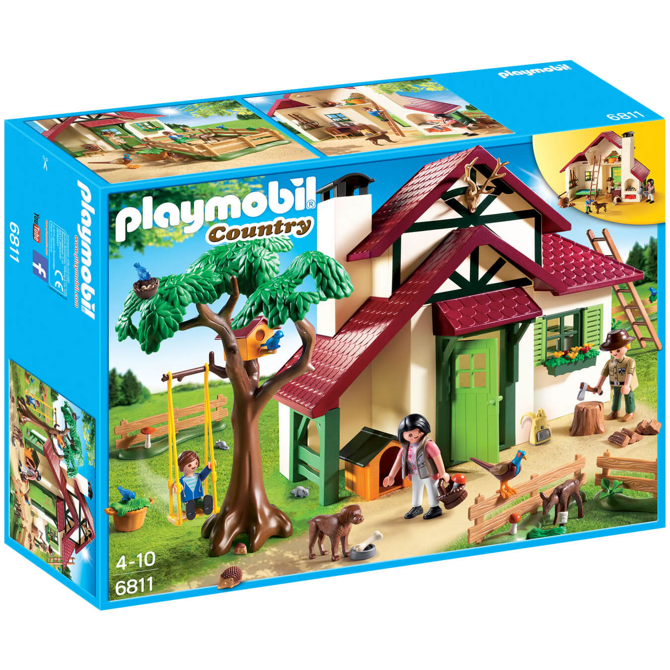 Playmobil Wildlife Forest Rangers House 6811