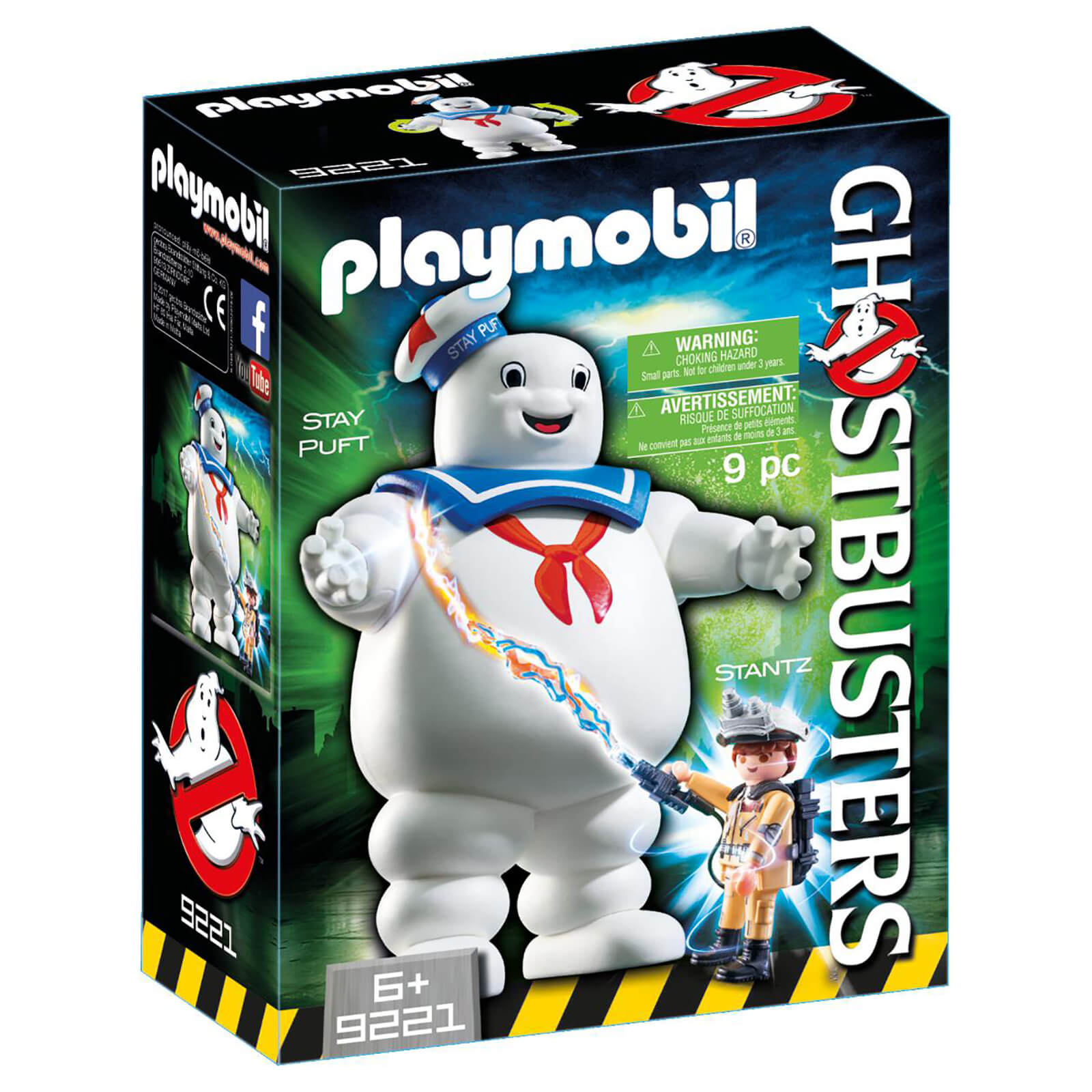 playmobil ghostbusters™ stay puft marsmallow man 9221