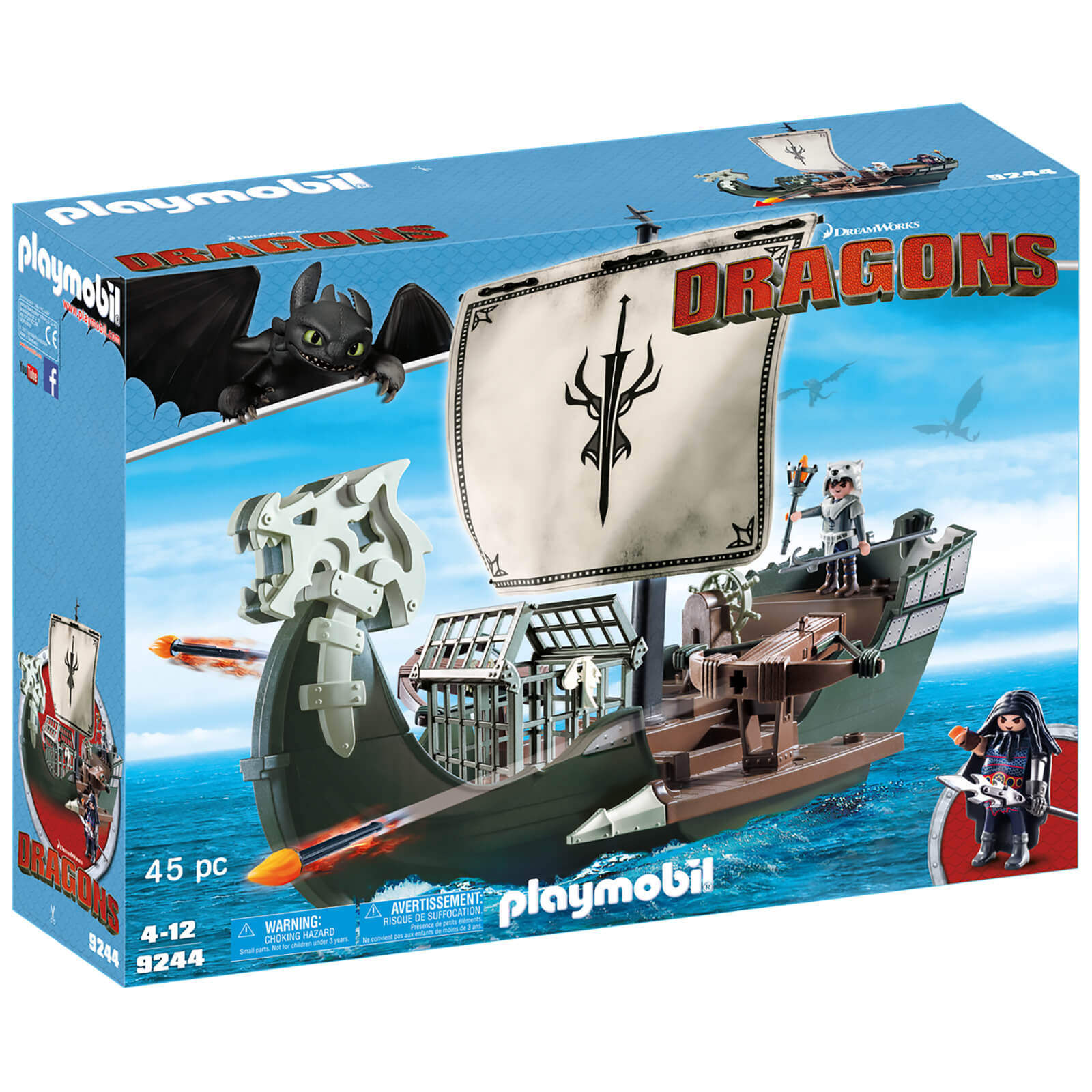 how to train your dragon playmobil uk