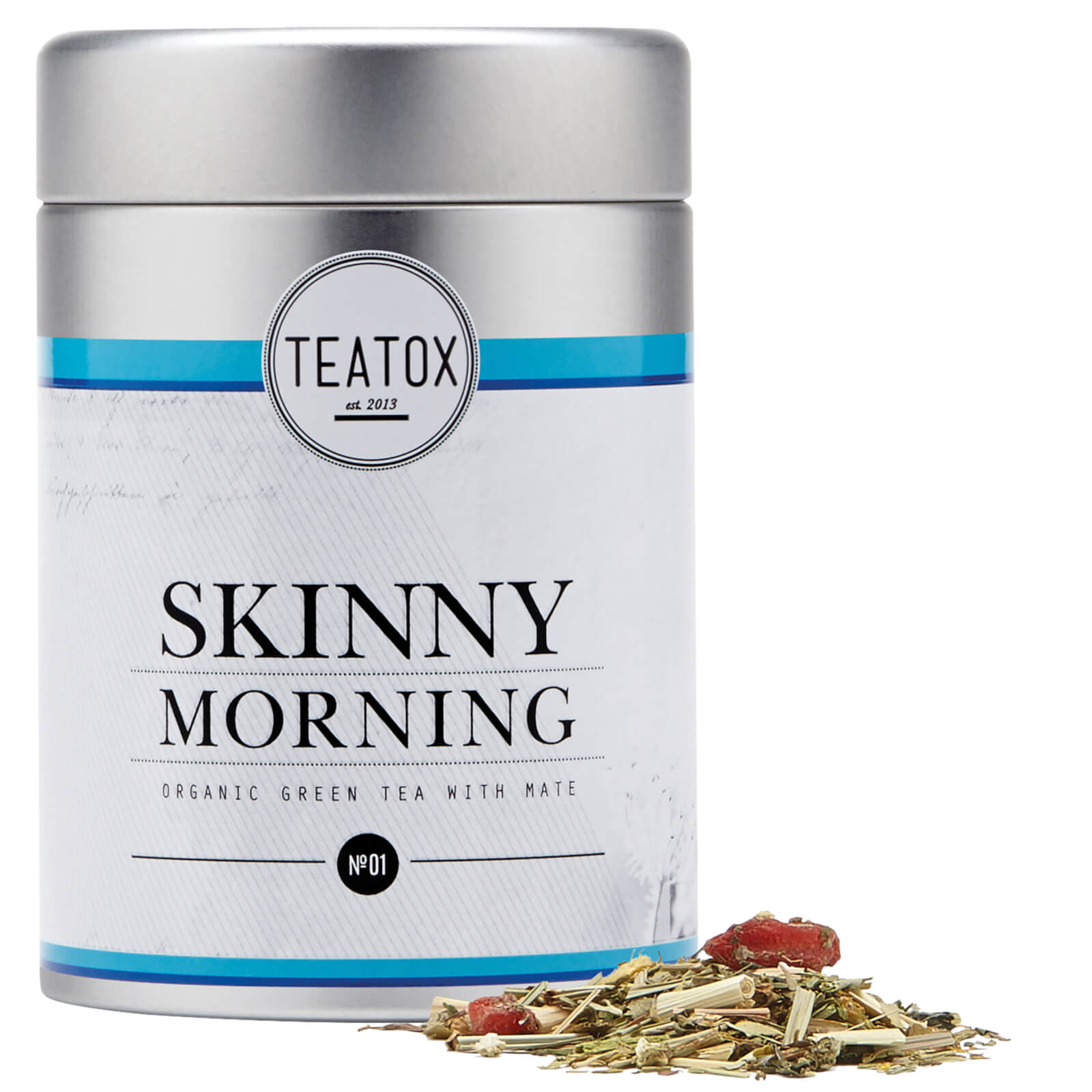 Buy Teatox Skinny Morning Organic Green Tea with Mate (60g) myvitamins UK