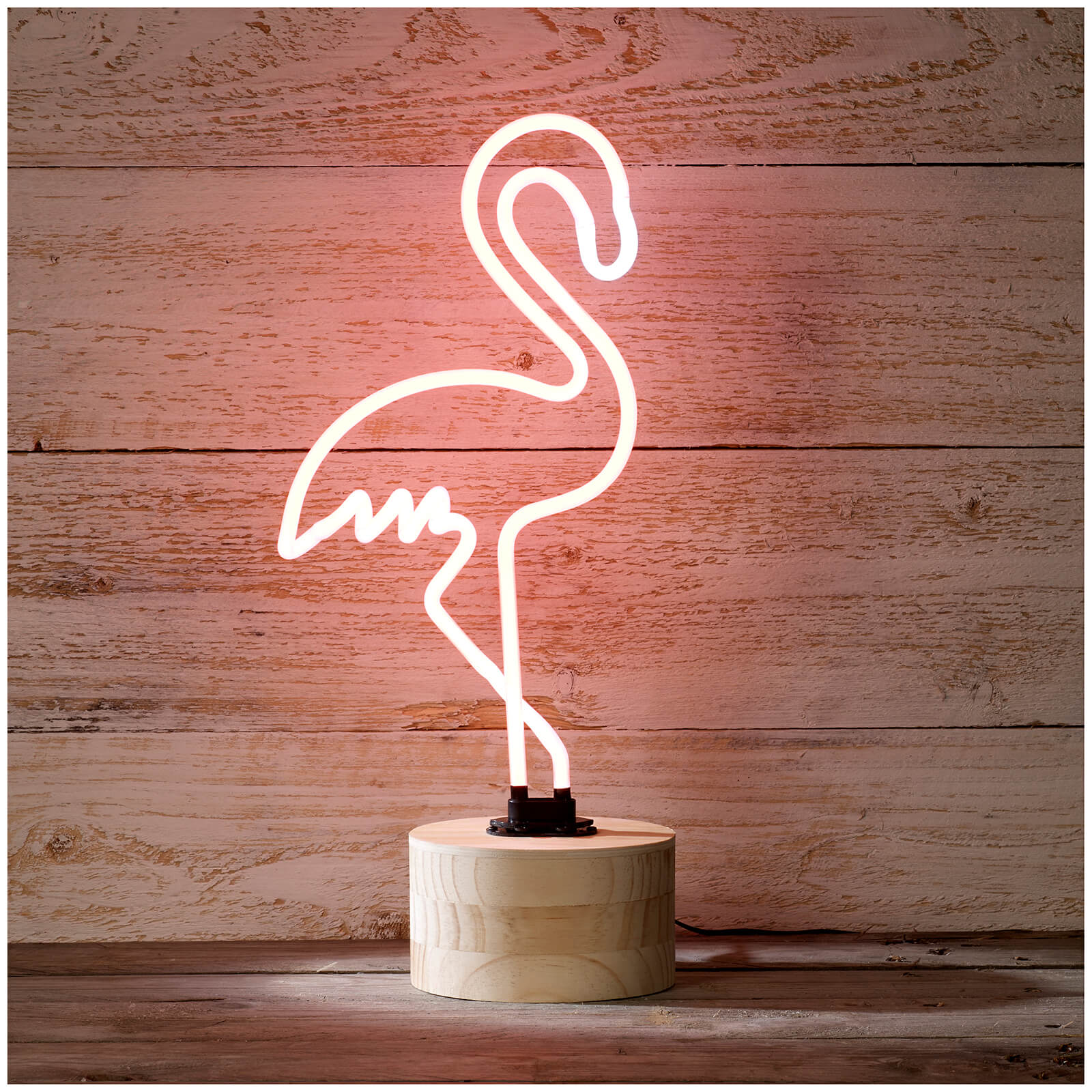 Flamingo Neon Table Lamp Pink