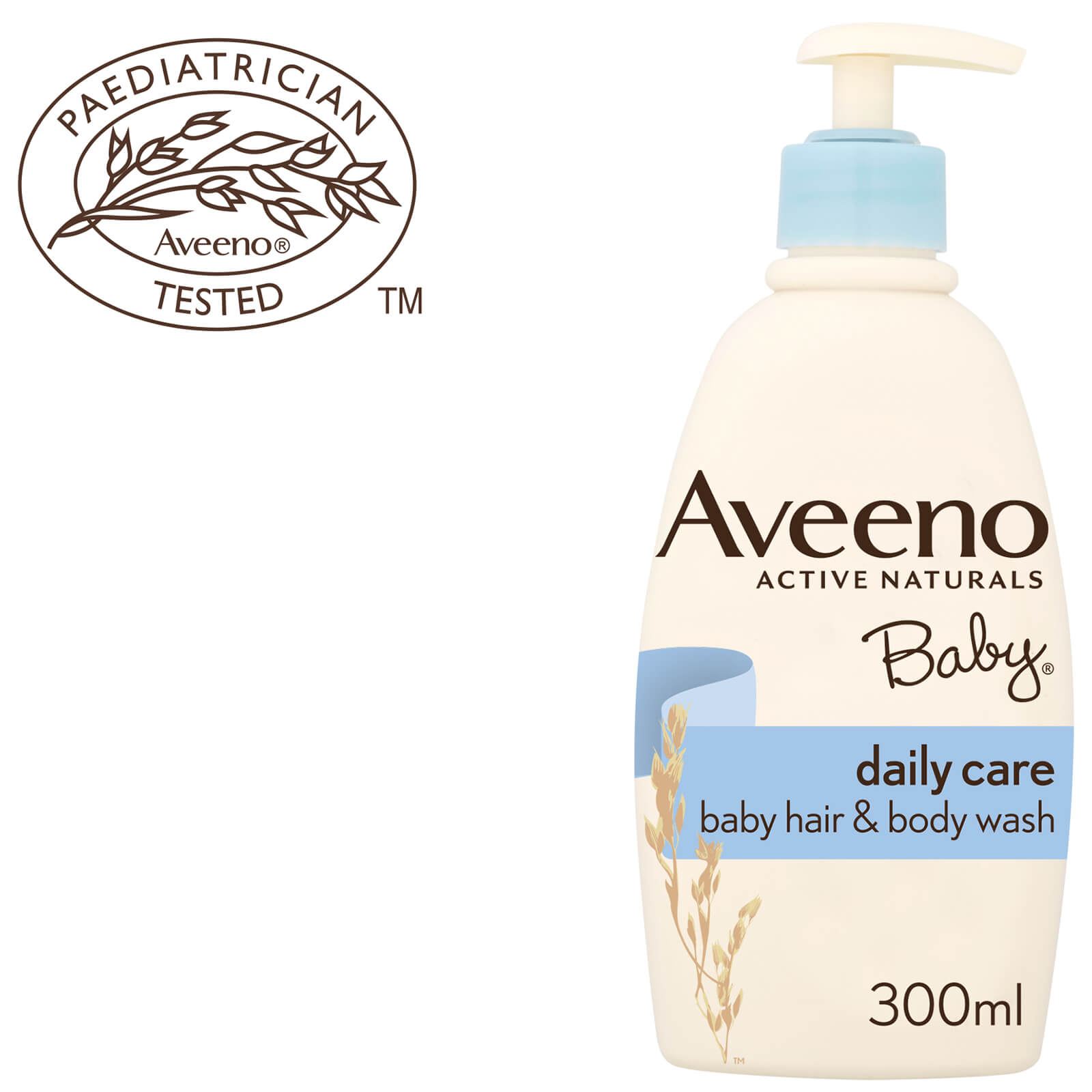 aveeno daily care baby hair and body wash