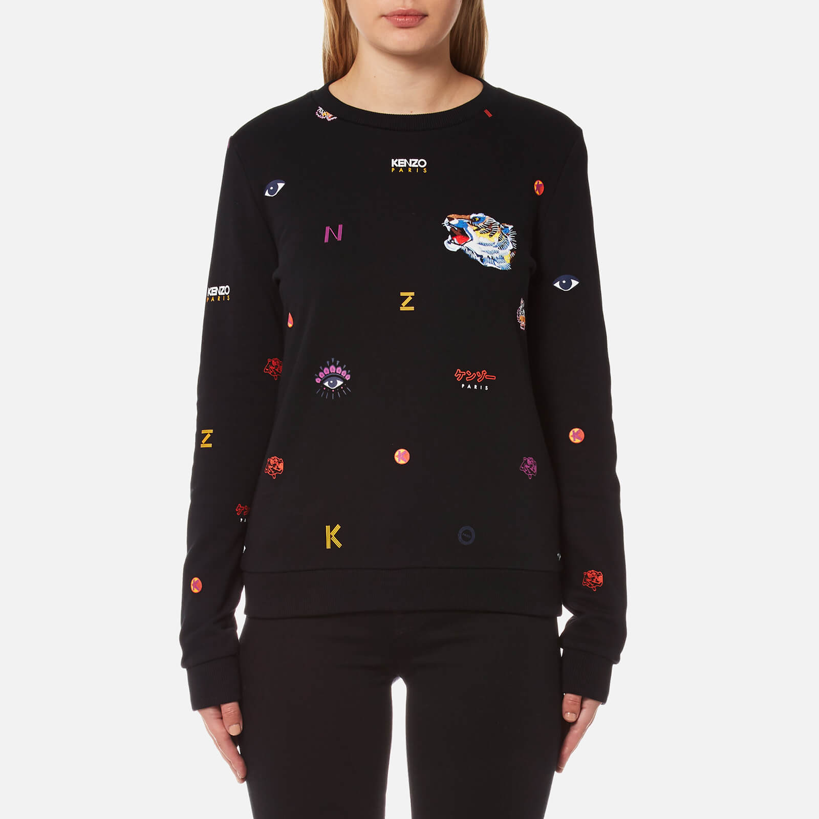 kenzo multi icon sweatshirt