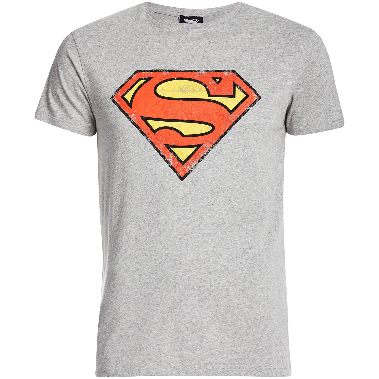 grey superman t shirt