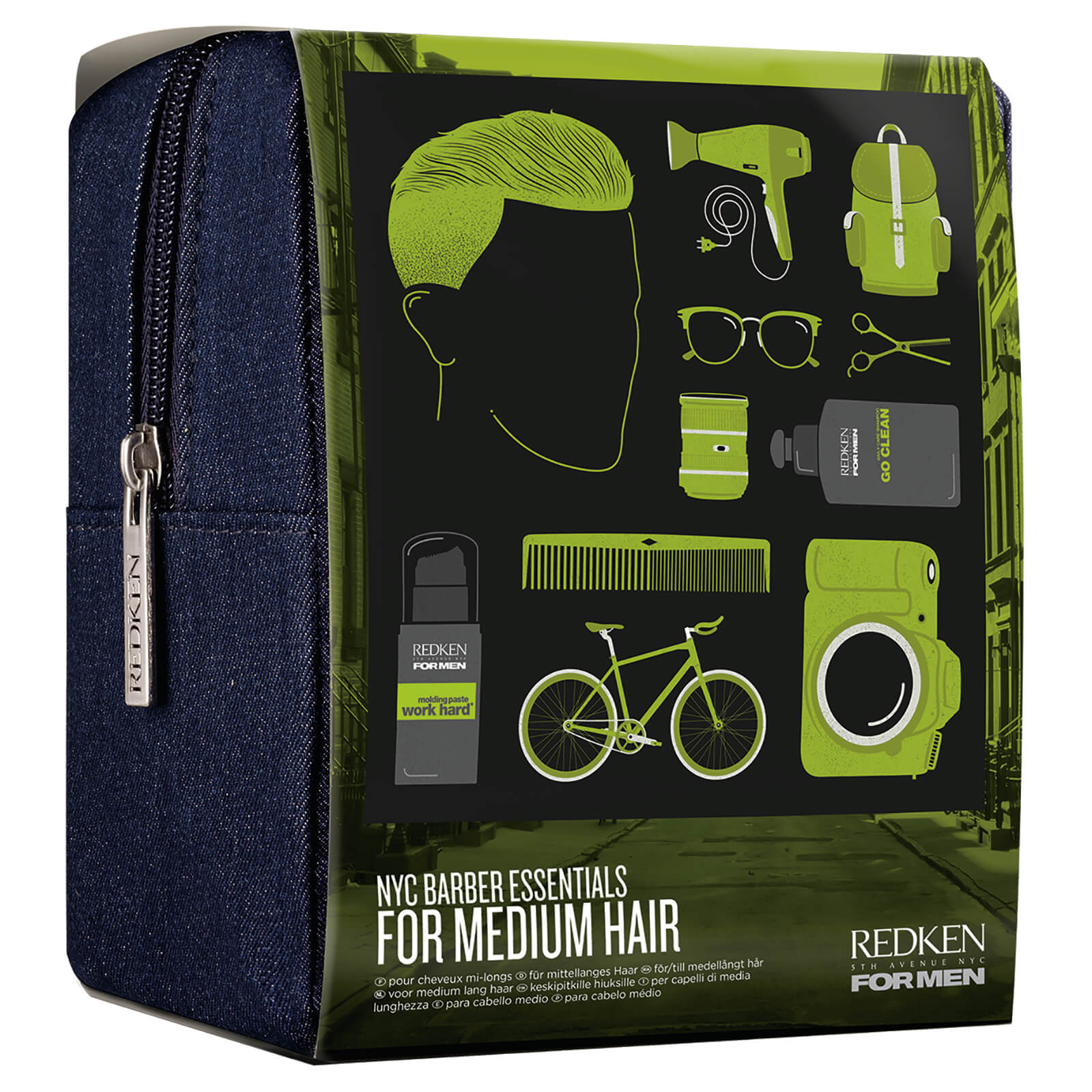 Redken For Men Kit Comb Over Barber Essentials Kit Medium Men S