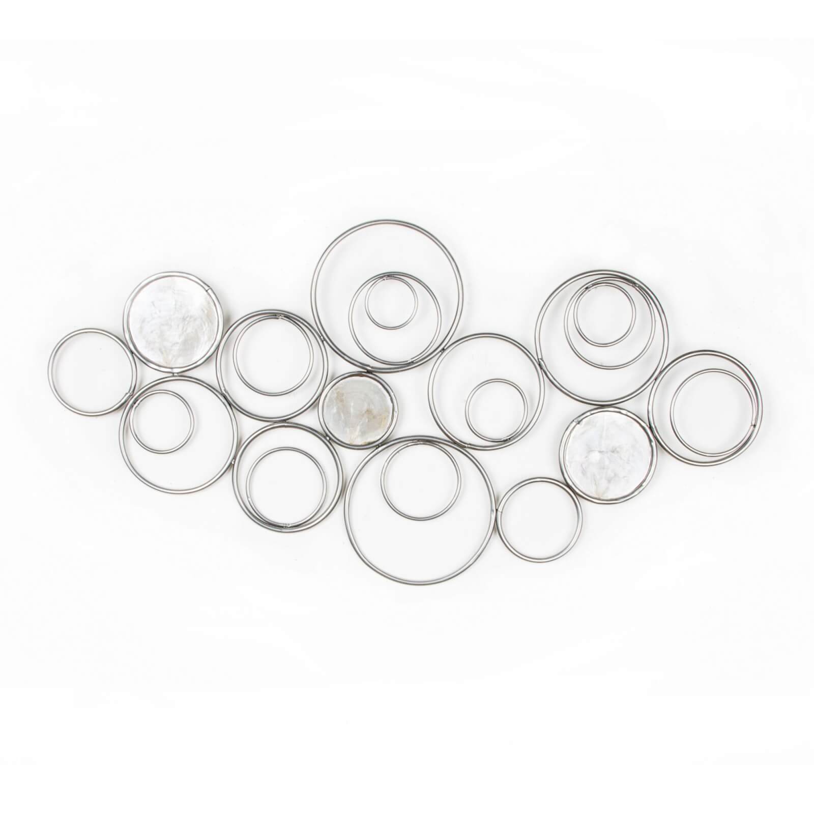 Art For The Home Eternal Swirl Metal Decorative Wall Silver Iwoot Art For The Home Eternal Swirl Metal Decorative Wall Silver