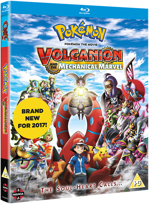 Pokemon The Movie Volcanion And The Mechanical Marvel Blu Ray Zavvi Us