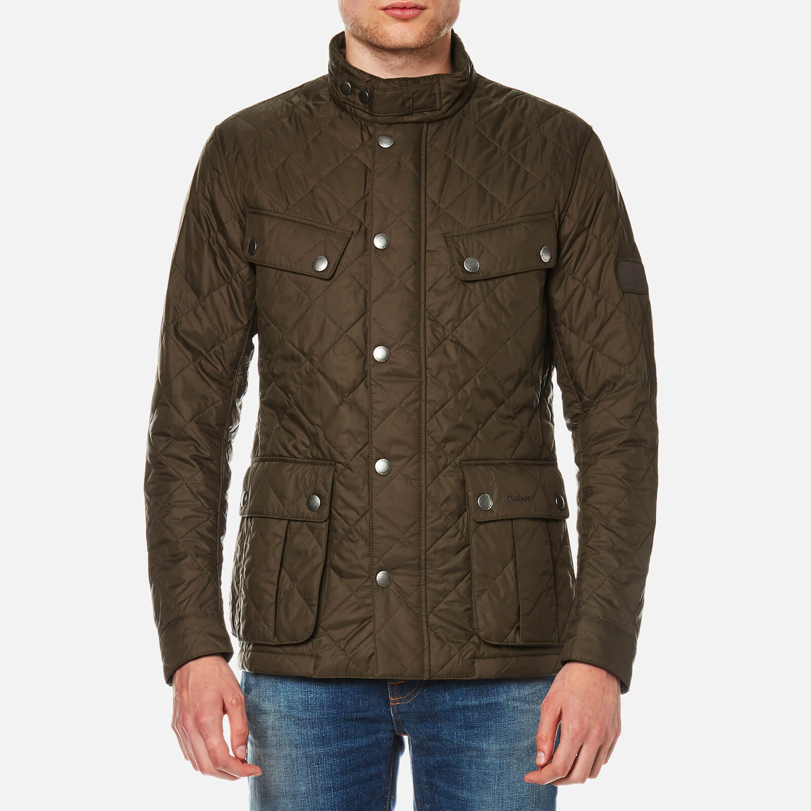 barbour mens ariel international quilted jacket