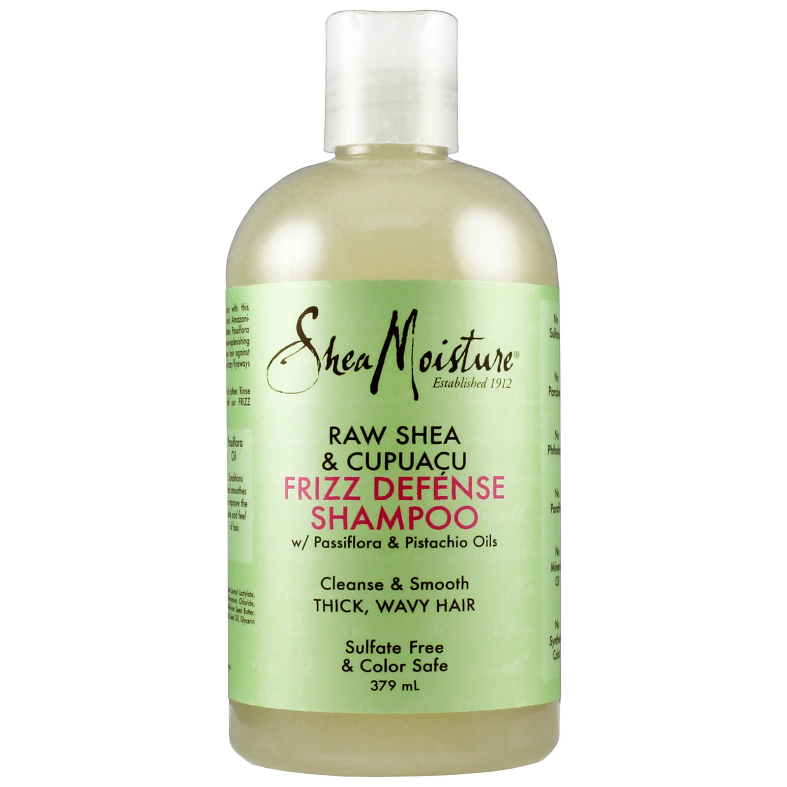Shea Moisture Raw Shea Cupuacu Frizz Defense Shampoo 384ml Hq Hair