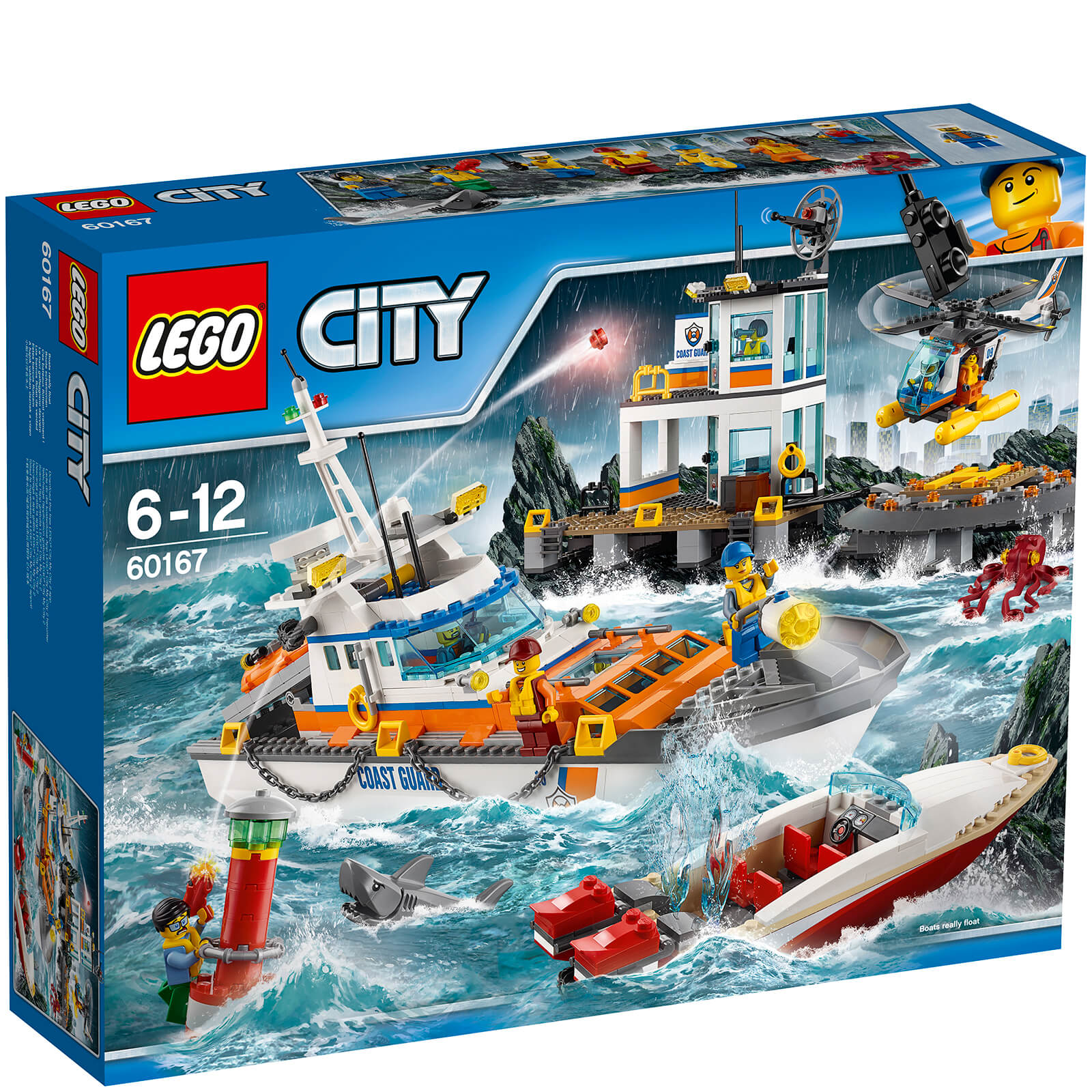lego city: coast guard coast guard head quarters (60167)