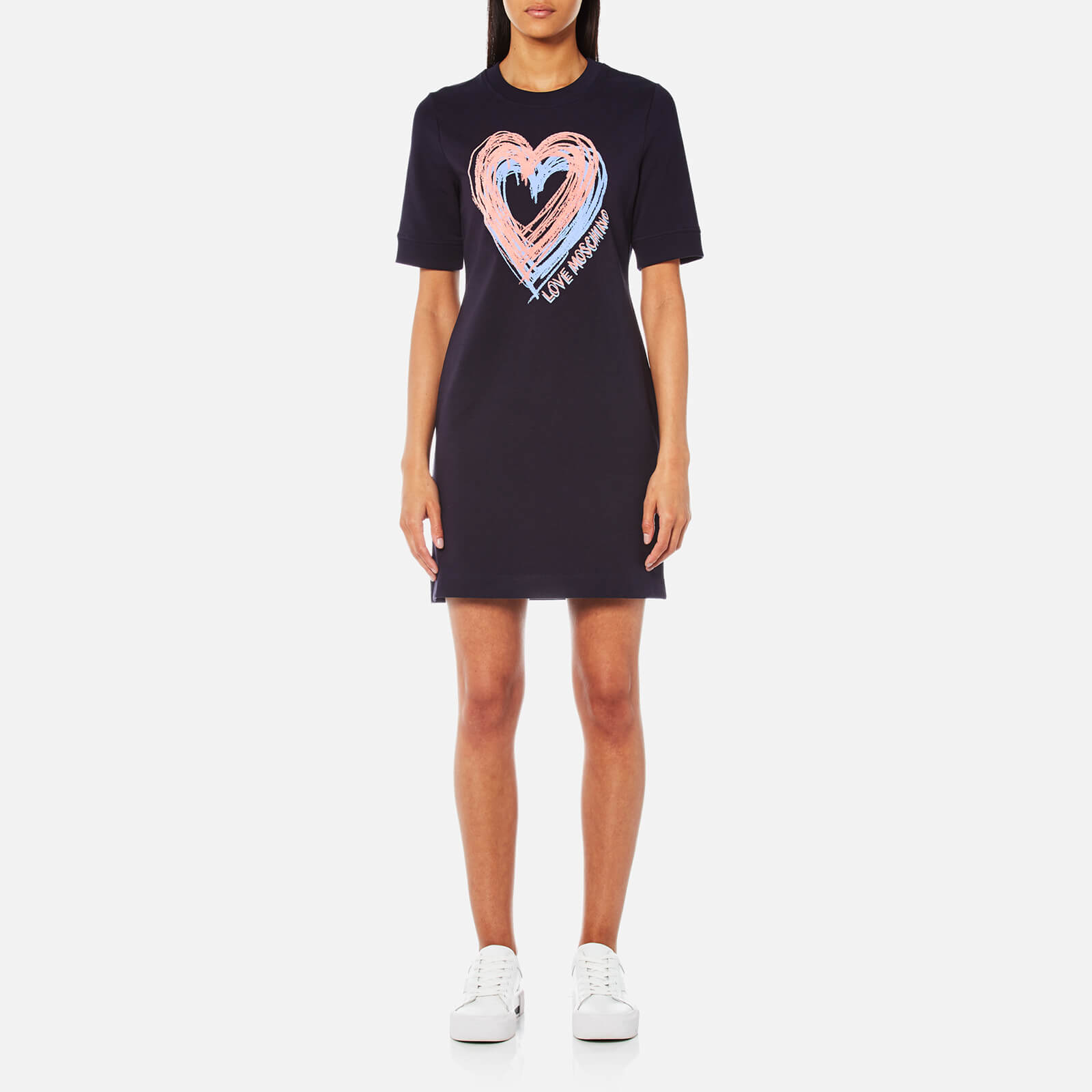 moschino jumper dress womens