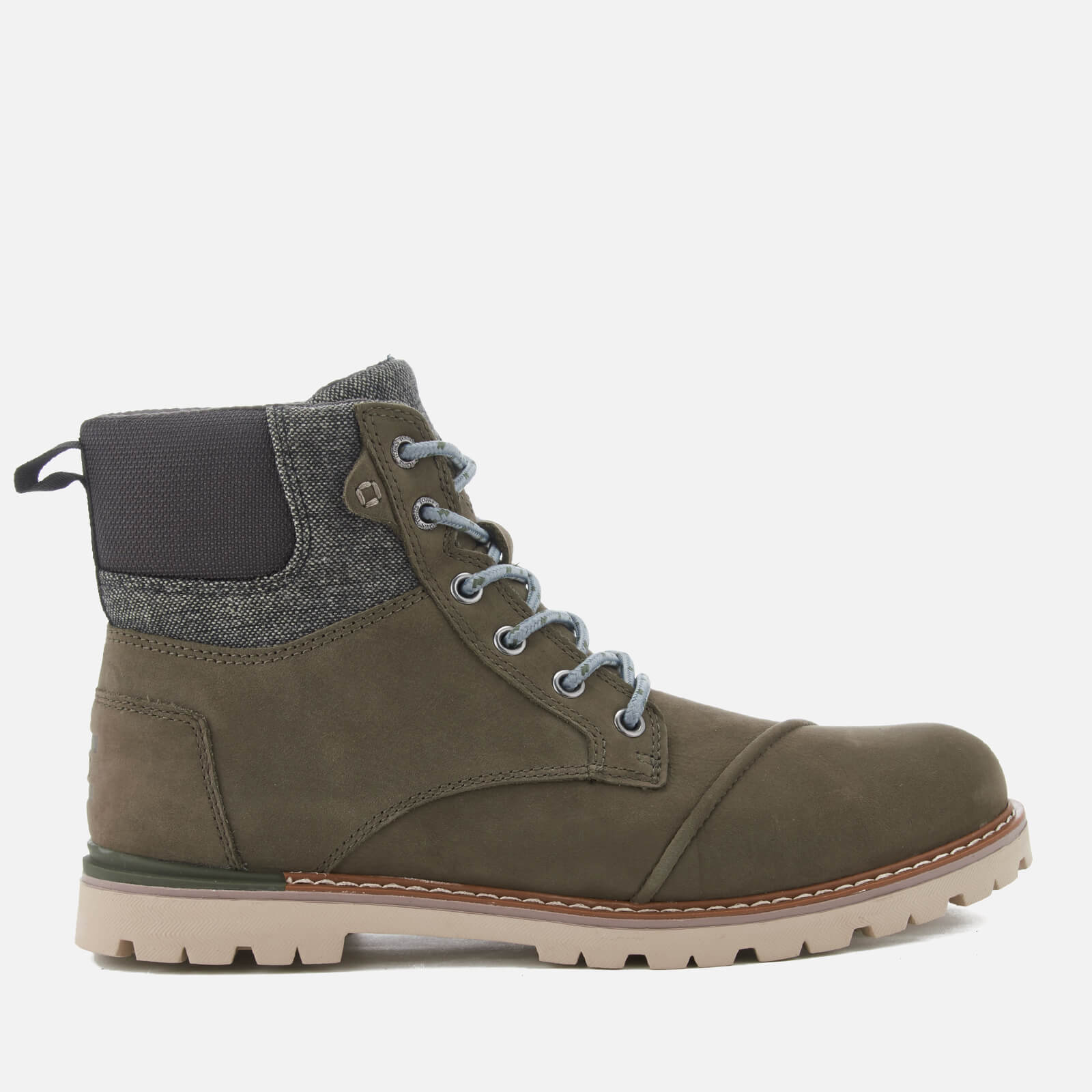 waterproof tarmac olive nubuck men's ashland boots