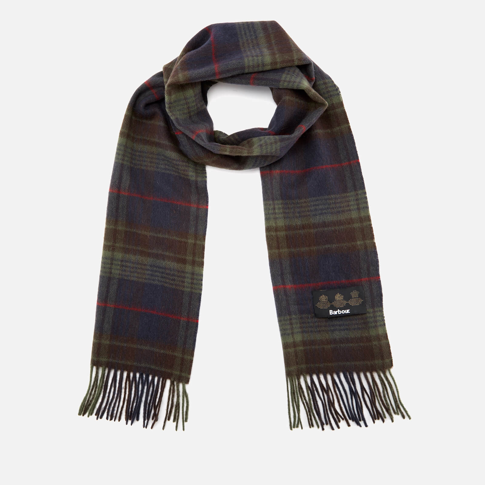 barbour brignall lambswool scarf