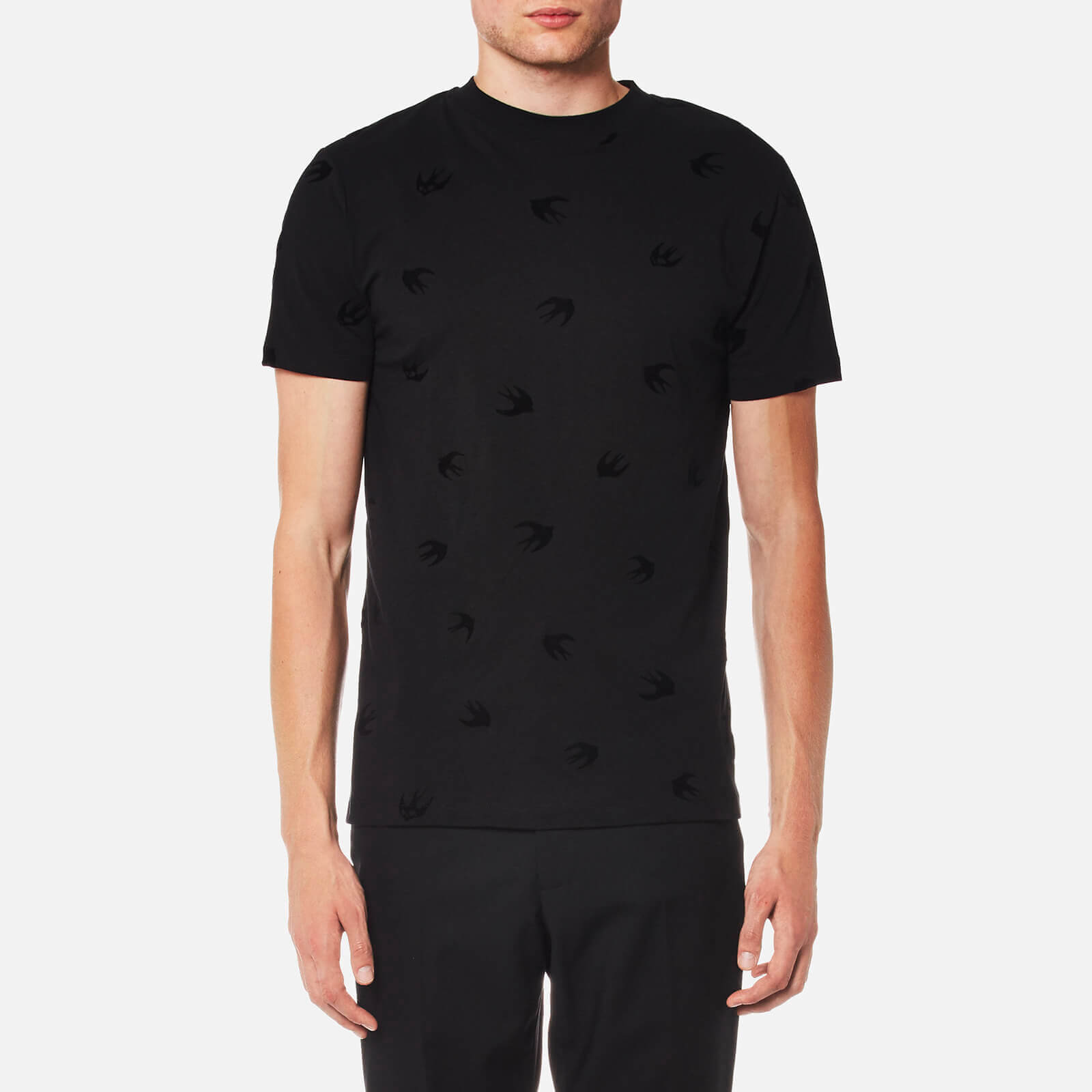 alexander mcqueen black t shirt