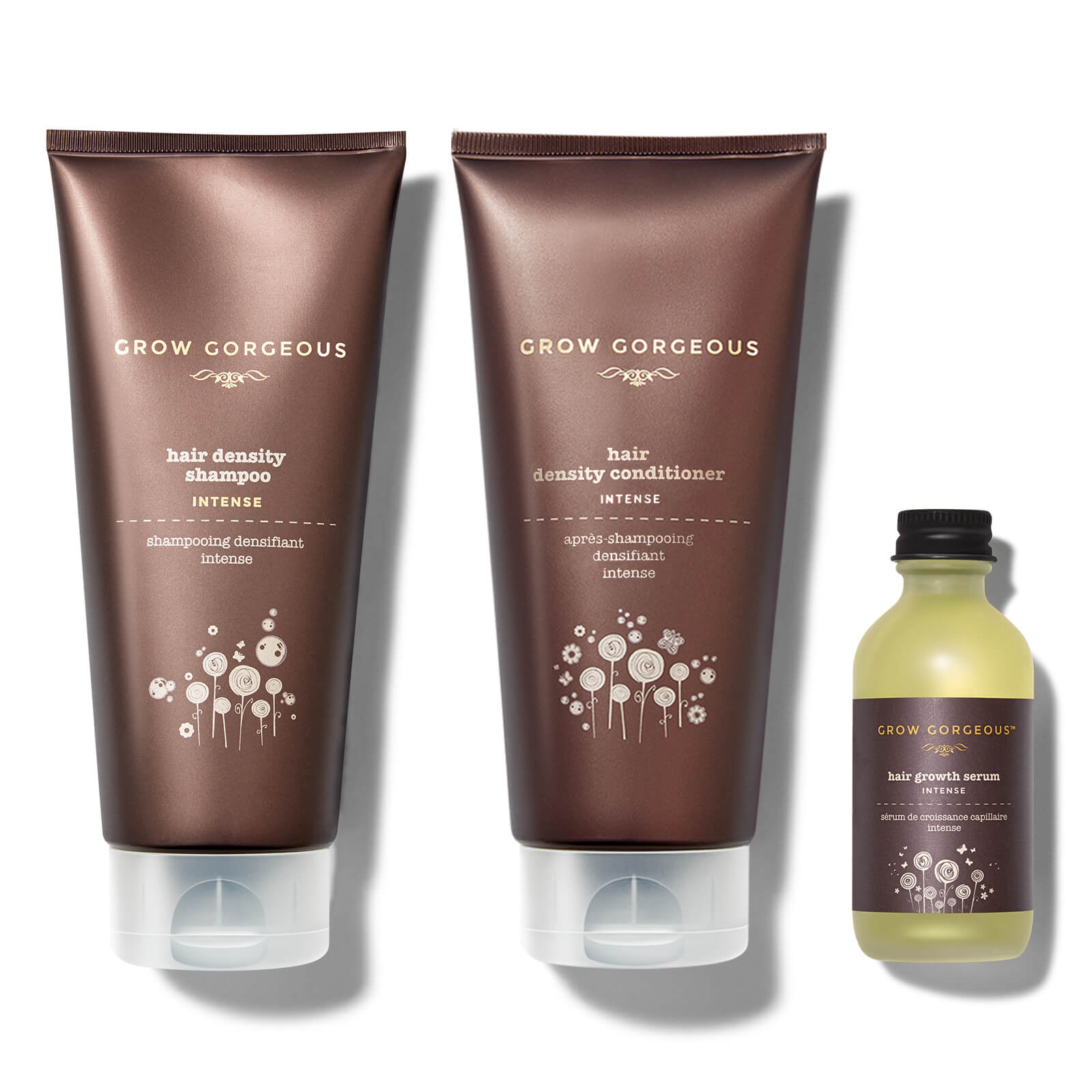 Hair Growth Serum Intense, Density Shampoo Intense and ...