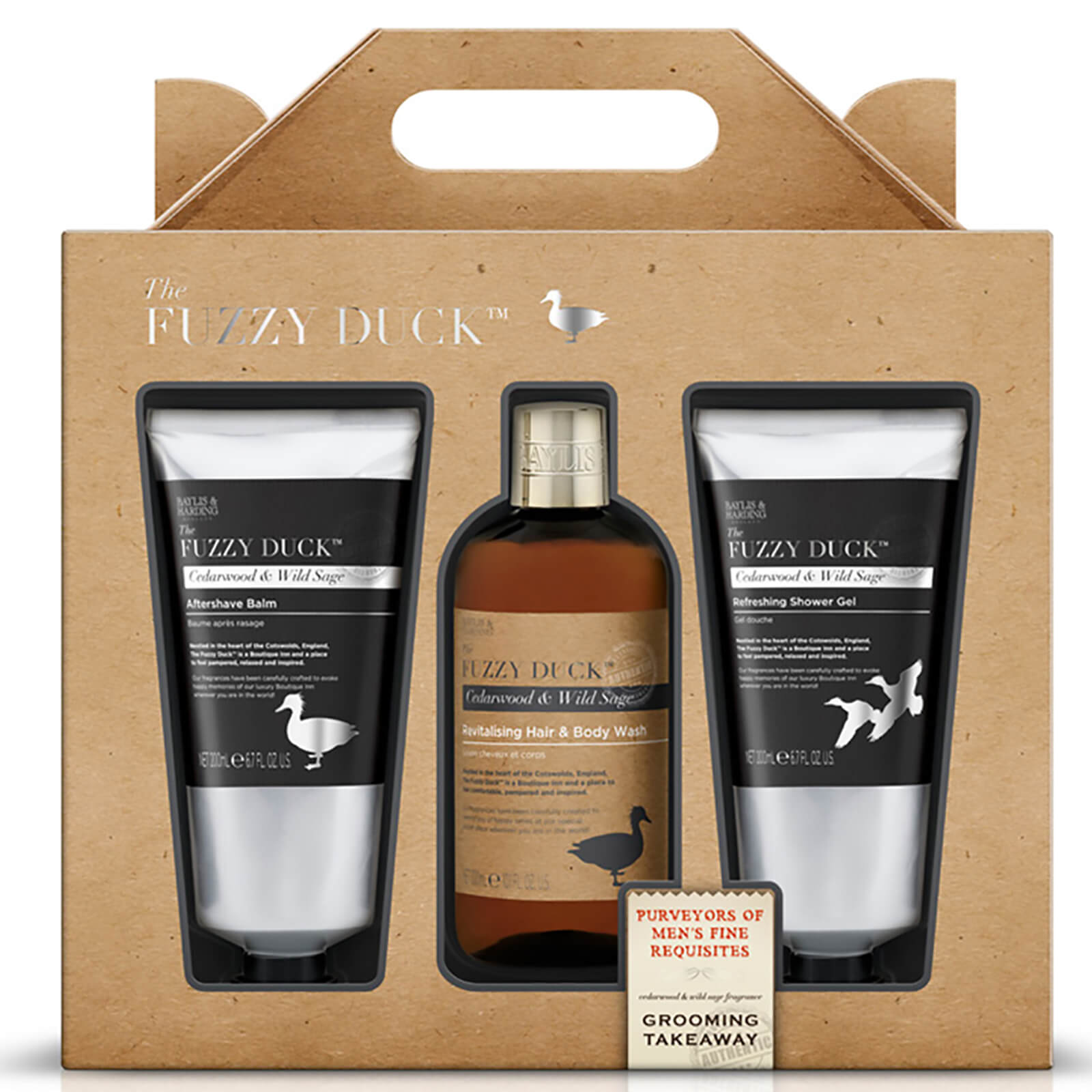 Baylis &amp; Harding Men&amp;#39;s Fuzzy Duck 3 Piece Set | IWOOT