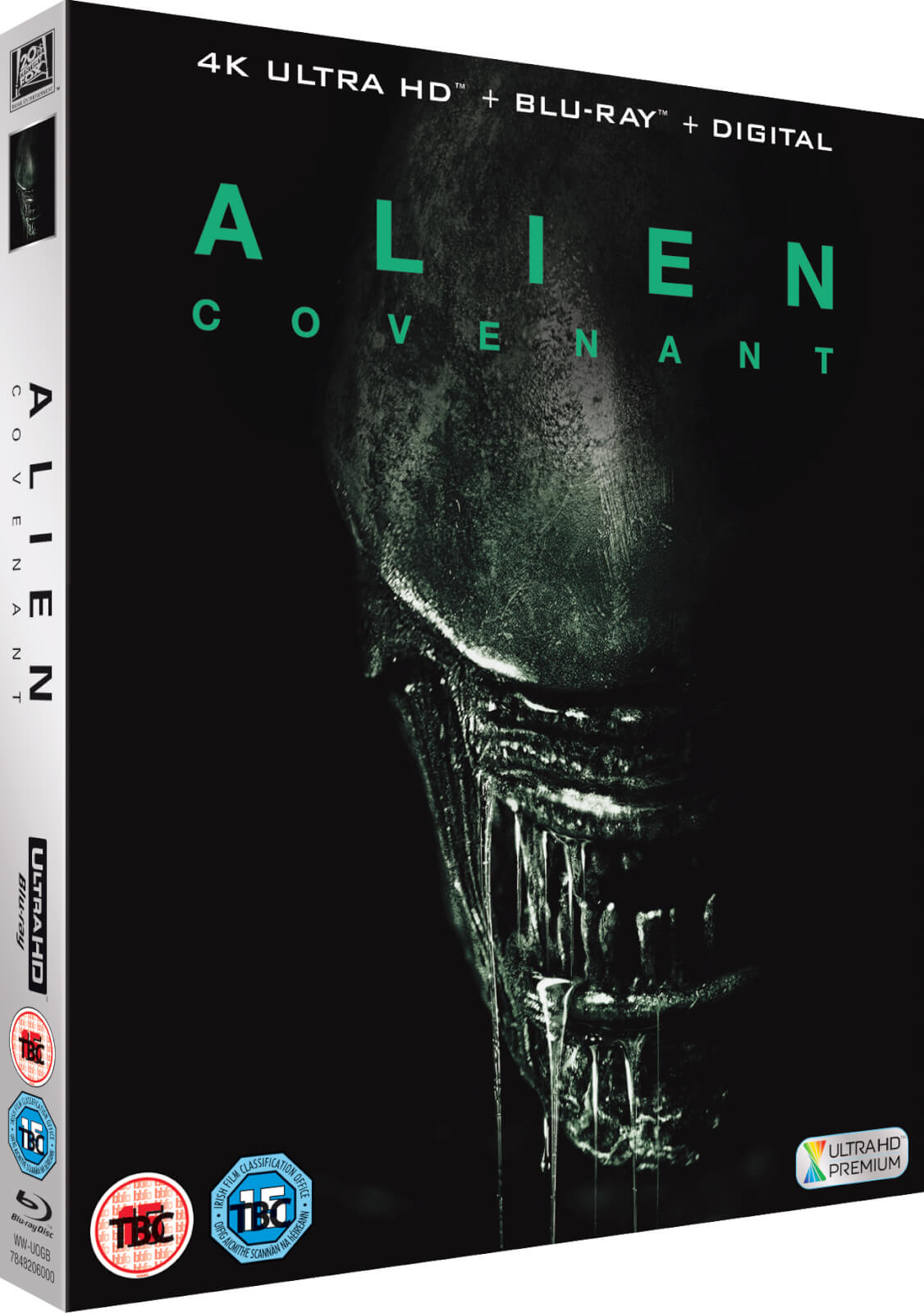 Alien Covenant 4k Ultra Hd Includes Uv Copy Blu Ray Zavvi Uk