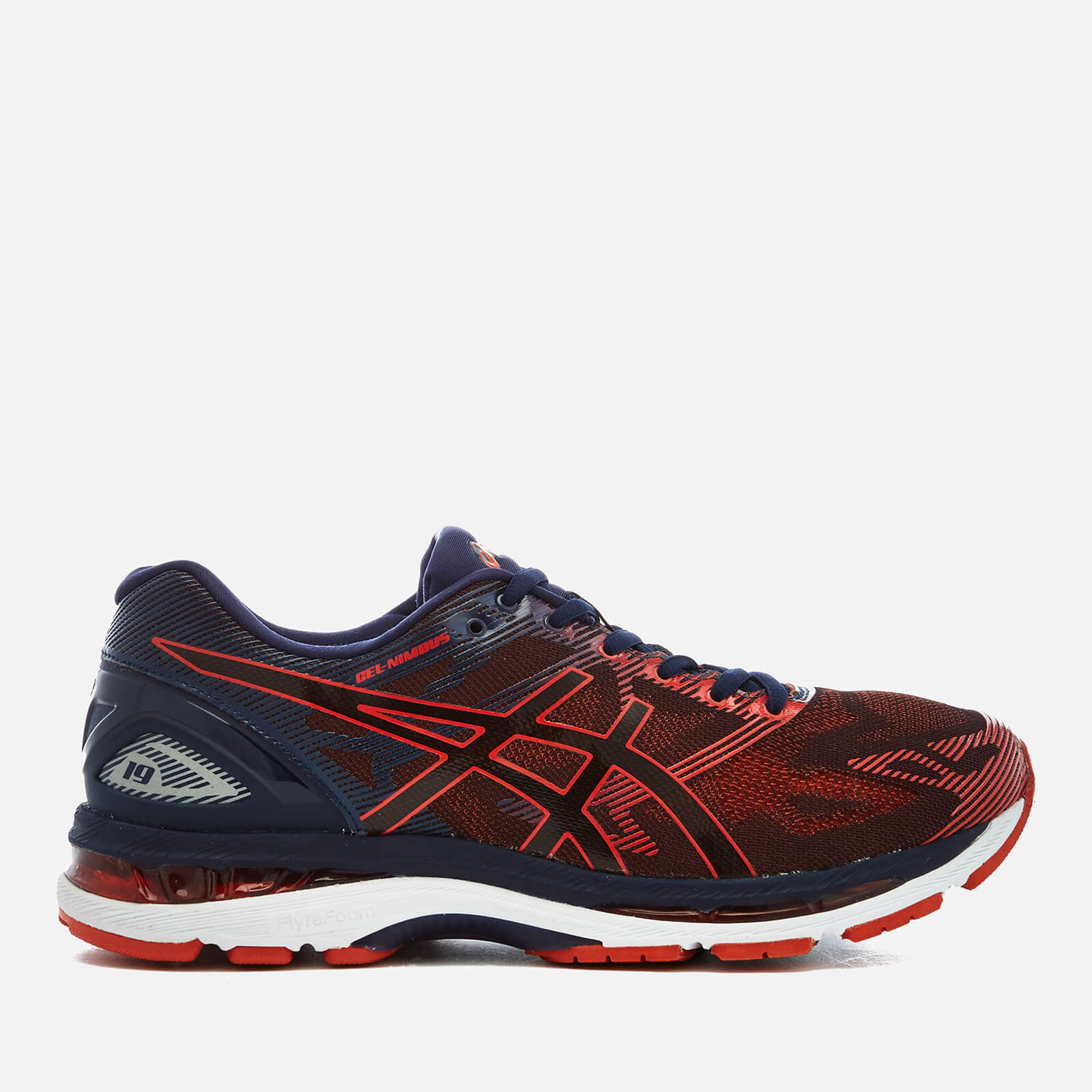 asics gel nimbus 19 brown