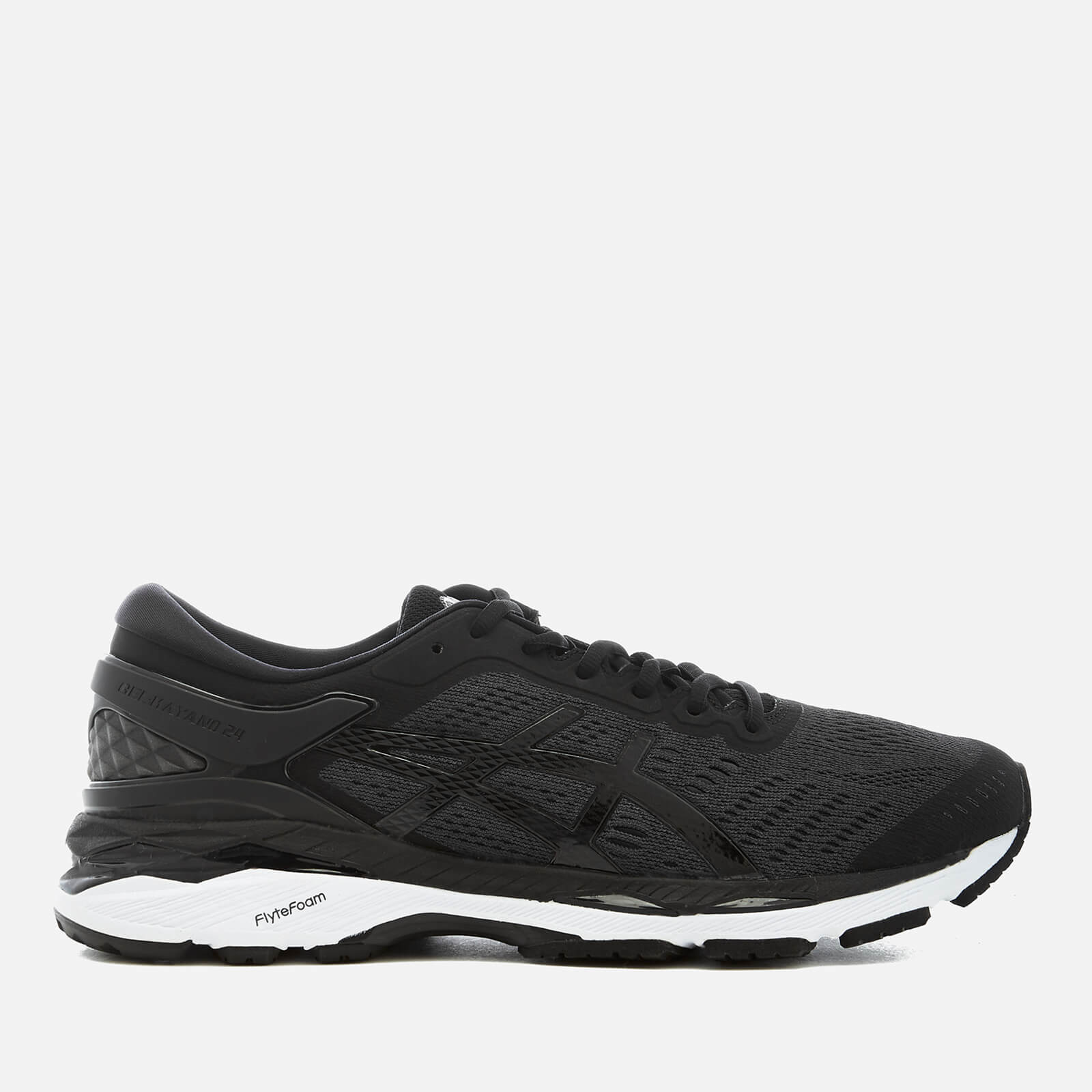 asics gel kayano 24 black phantom white