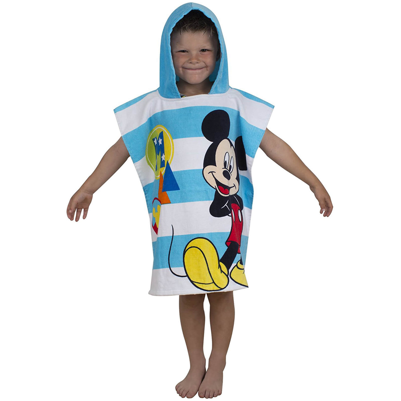 mickey mouse poncho towel